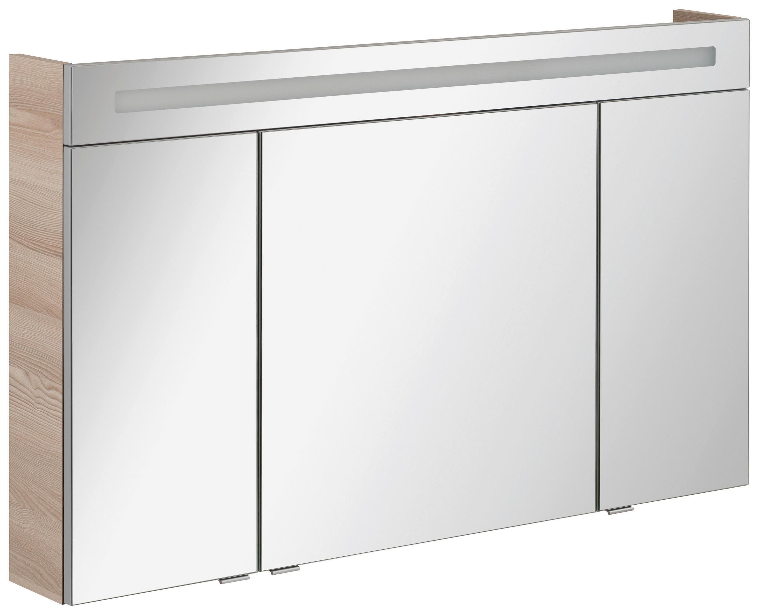 Spiegelschrank "B.Clever" Esche Holz Spiegel