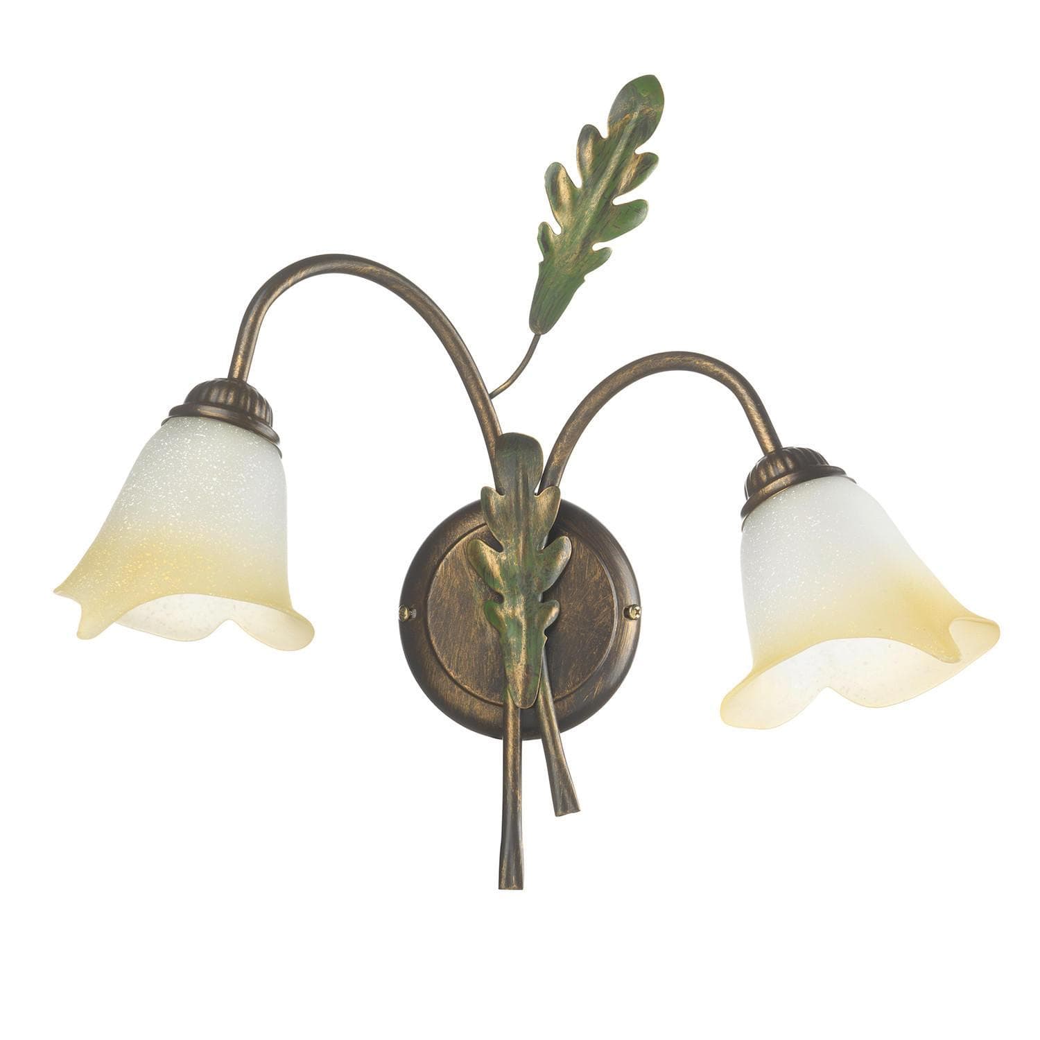 Wandleuchte Quercia Bronze/Olivgrün max. 6 Watt Wandlampe