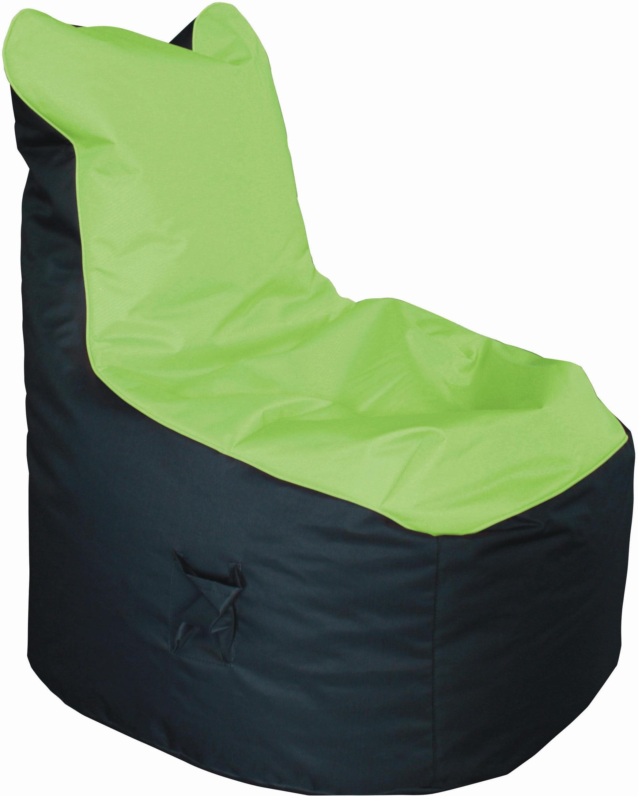 Sitzsack Cortona Grün/Anthrazit Mömax
