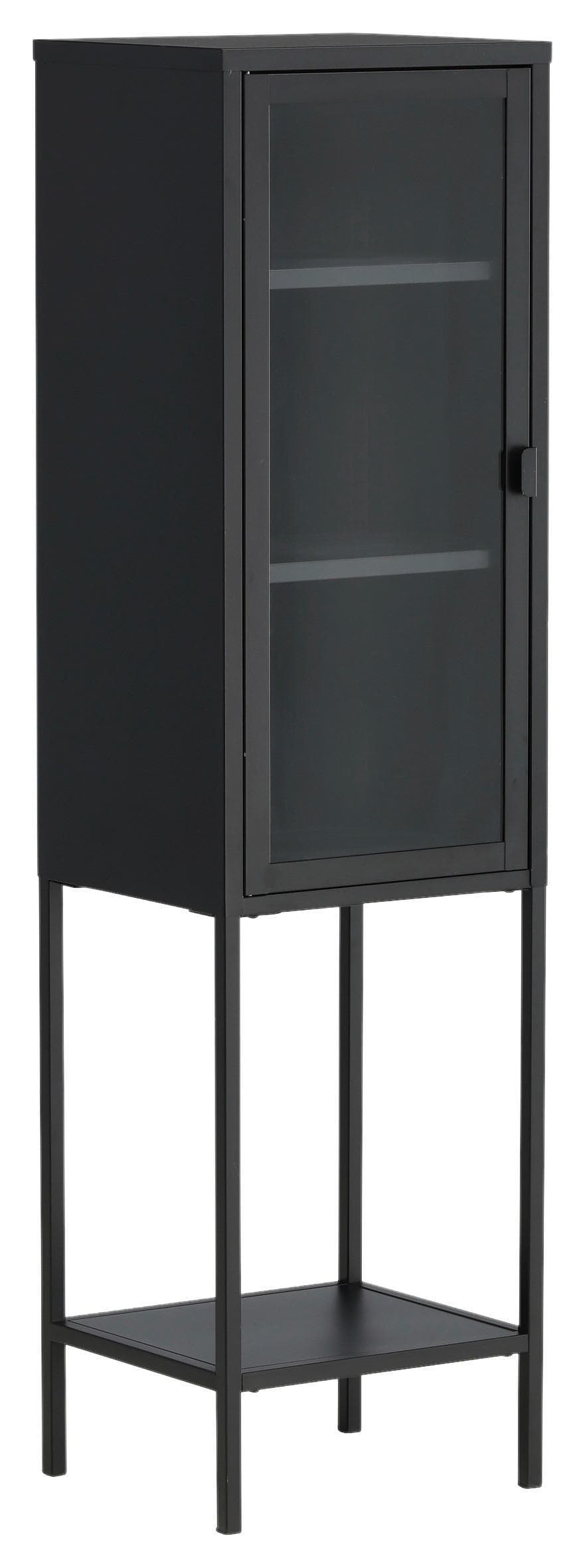 VITRINE MISHA Metall Vitrine Schwarz