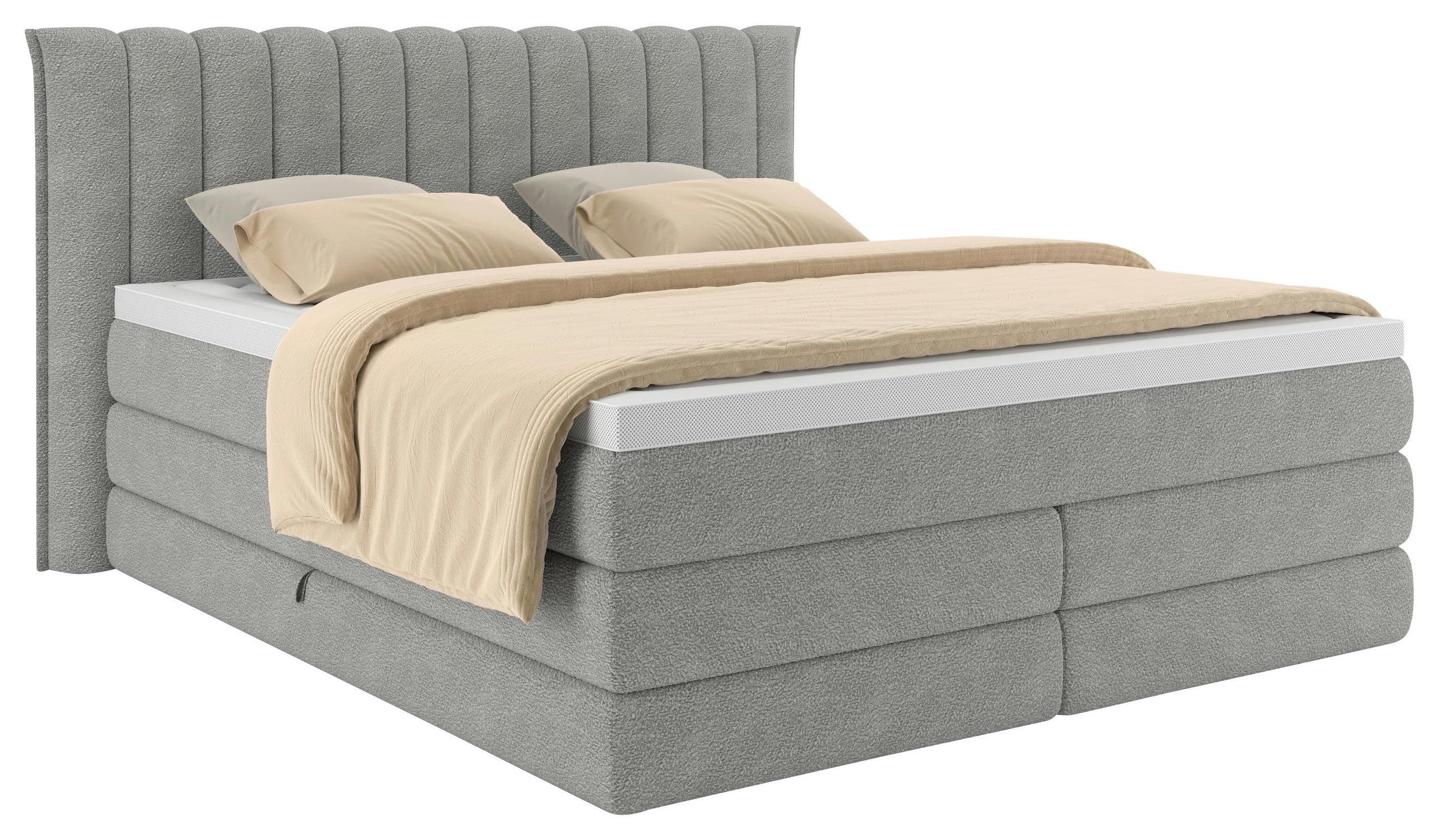 Boxspringbett Lina Grau Mömax DE