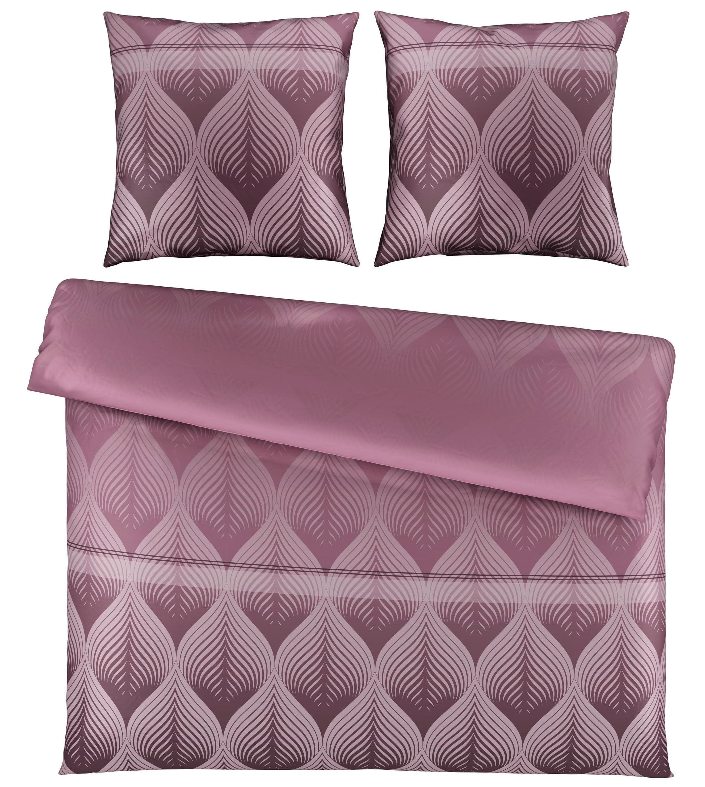 Bettwäsche Domps XXL Mauve ca. 200x200cm