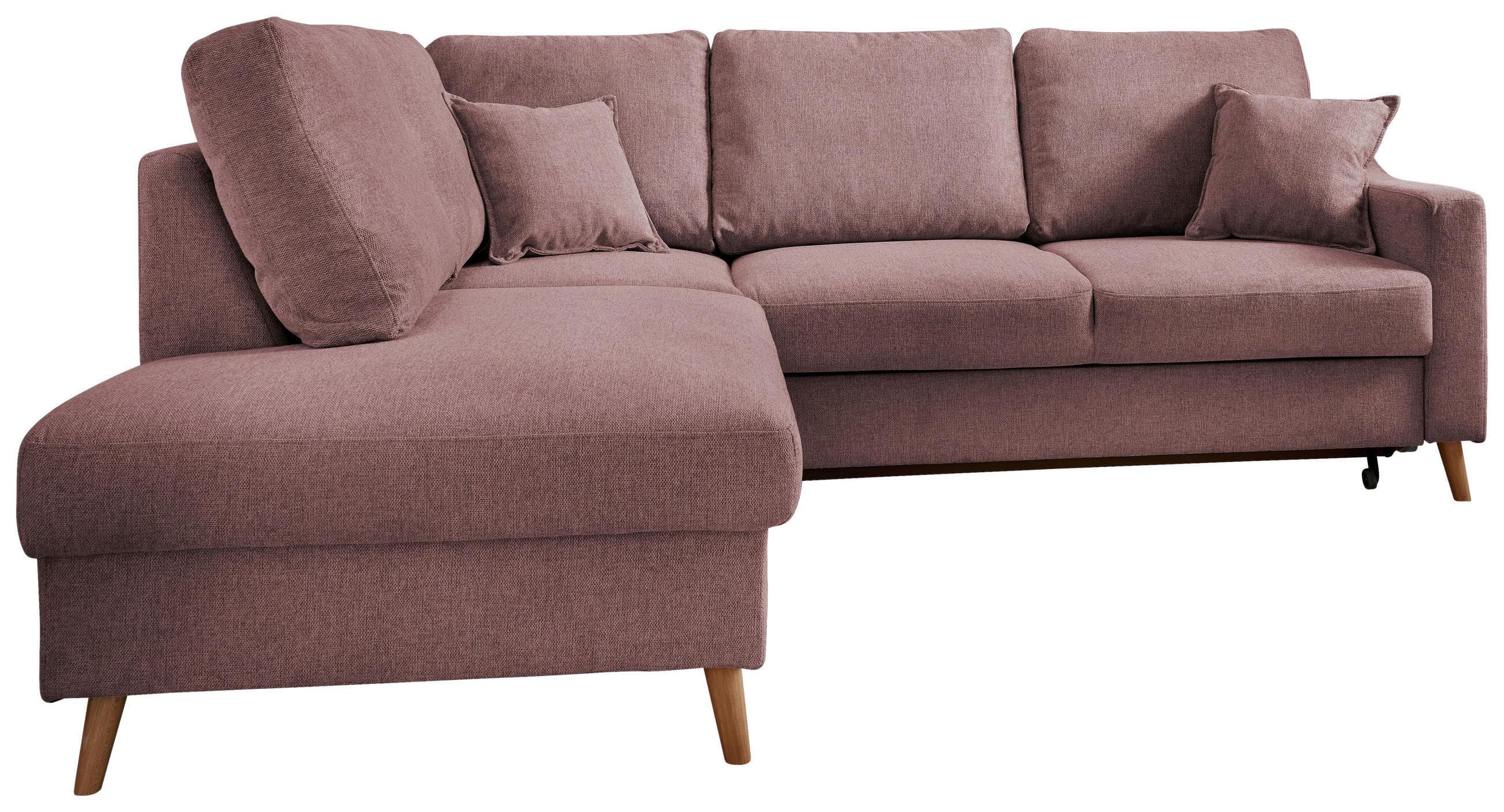 Wohnlandschaft Valentina Rosa Struktur Mömax DE
