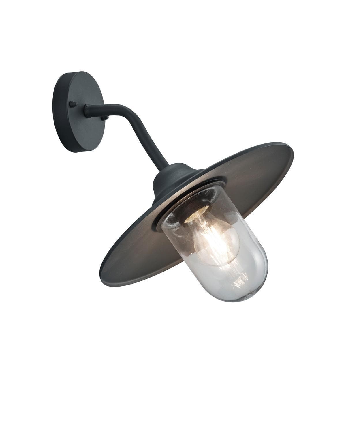 Trio Wandleuchte Brenta Anthrazit Wandlampe