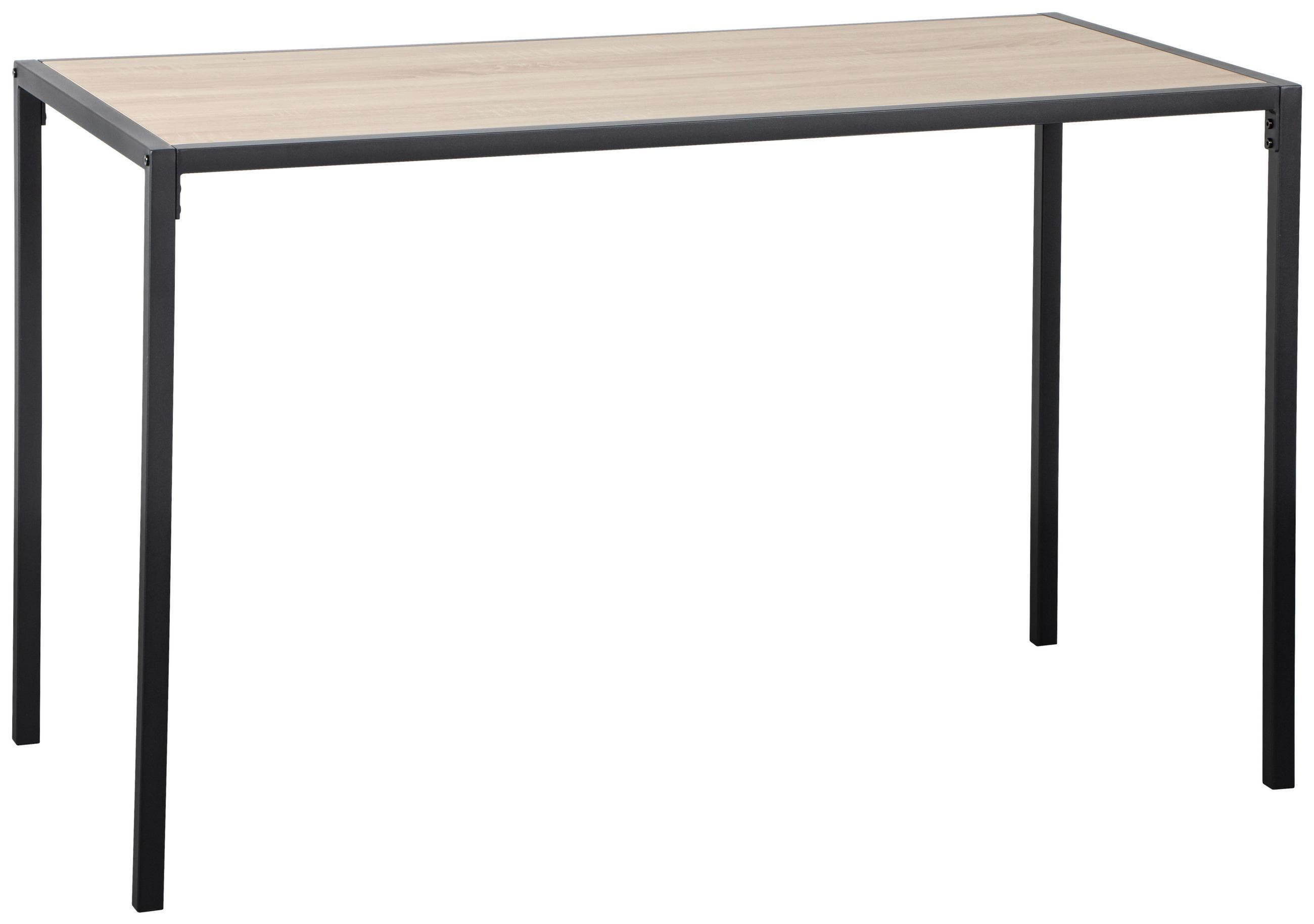 Schreibtisch Arian Schwarz/Sonoma Eiche Mömax DE