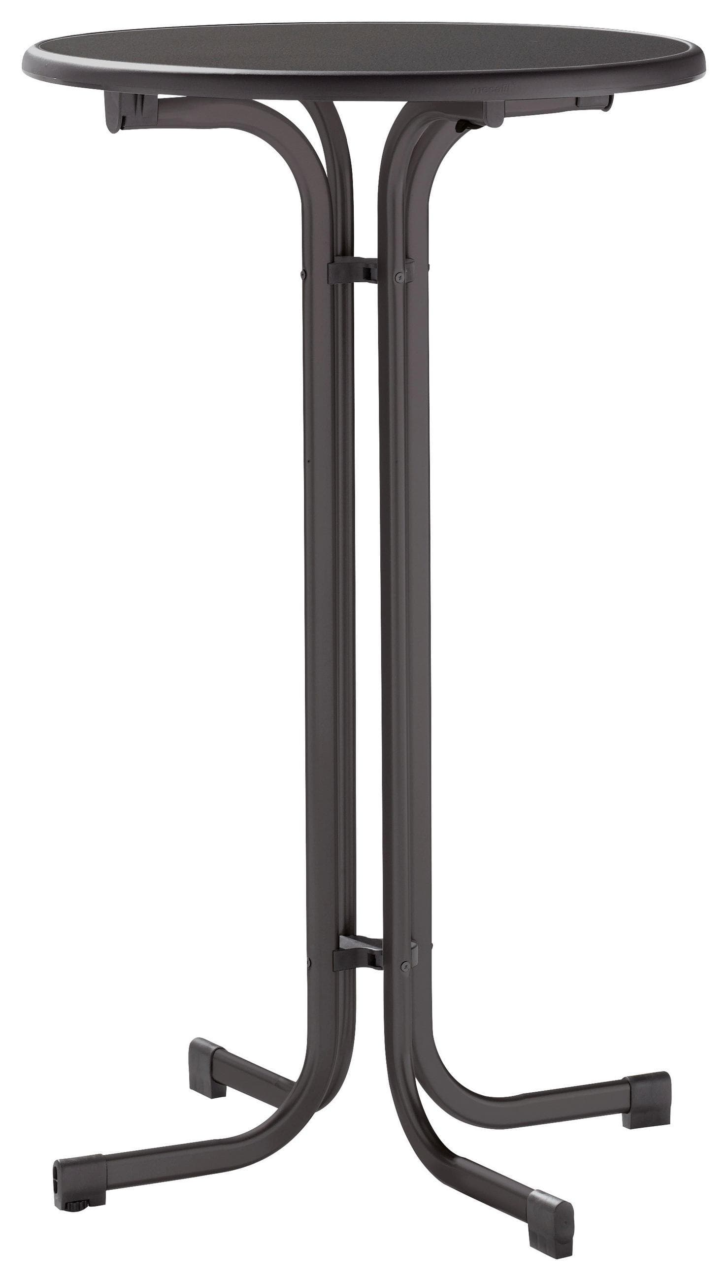 SIEGER Gartentisch Grau Klappbar