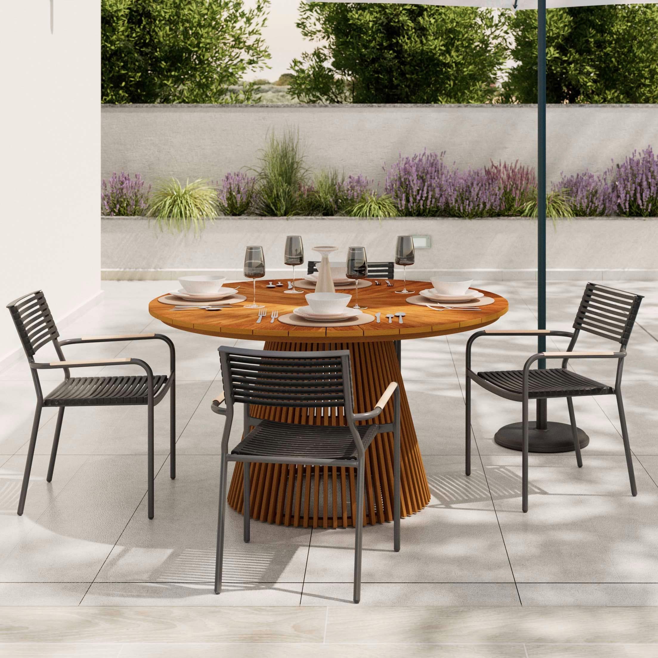Gartentisch Santorin Naturfarben Mömax DE