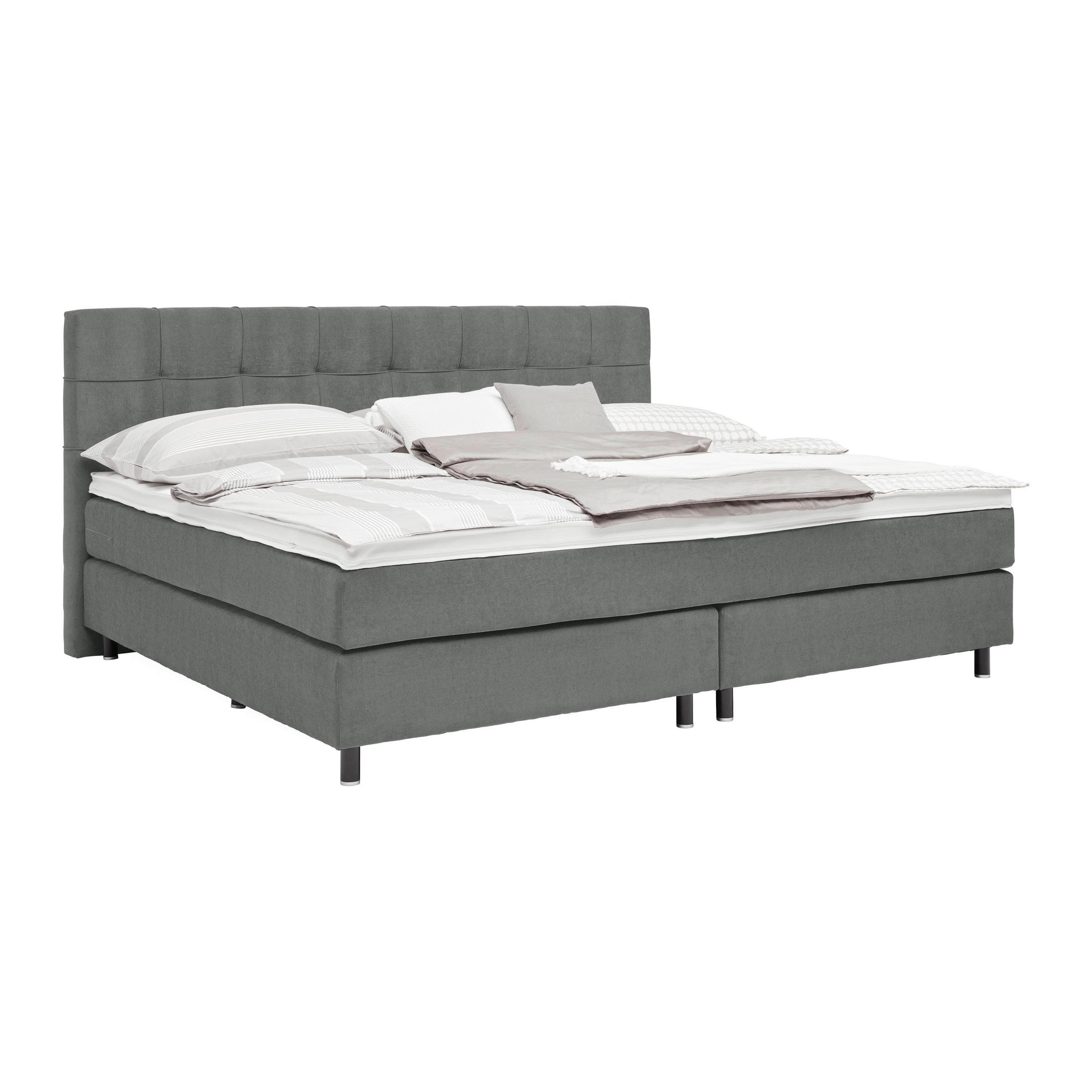 Boxspringbett Primo Graphitfarben Mömax DE