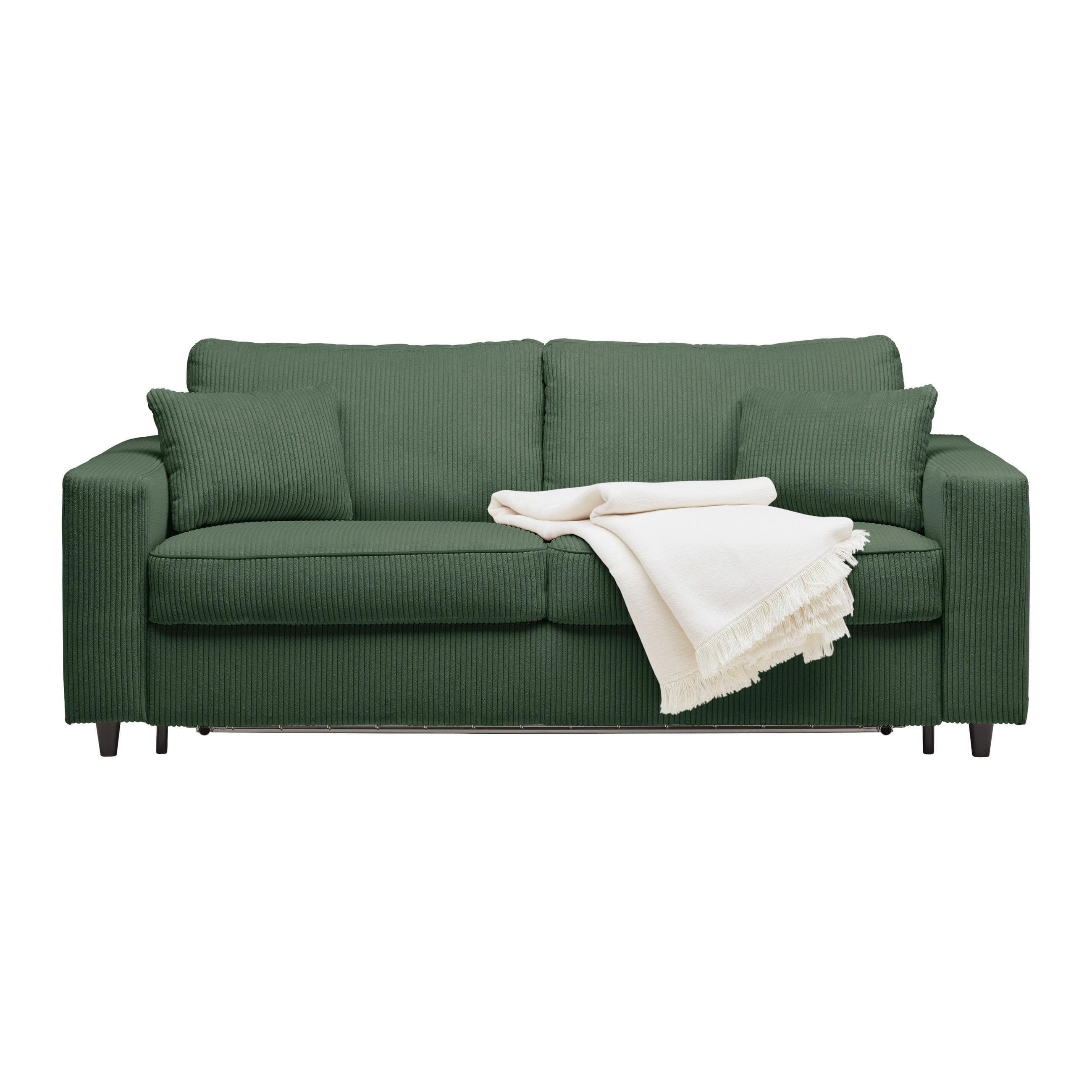Schlafsofa Agneta Dunkelgrün