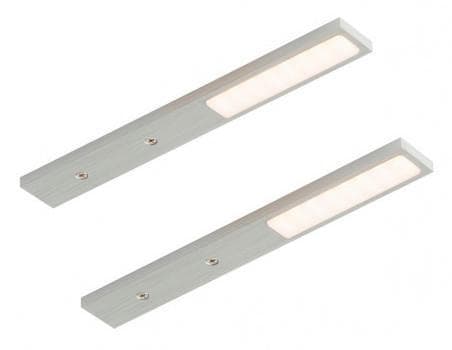 Unterbauleuchten-Set 418822, 2 Stück Metall