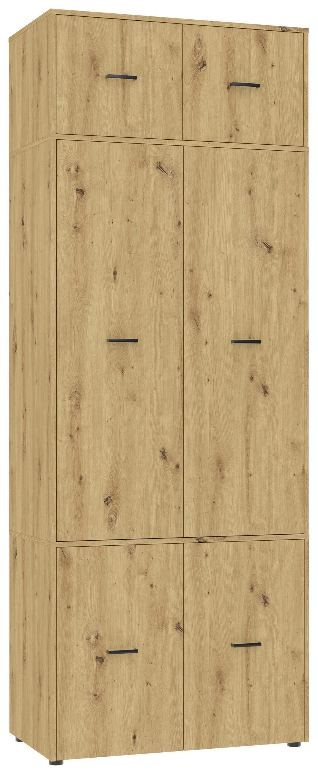 Kleiderschrank Kivo Eiche Artisan Mömax DE