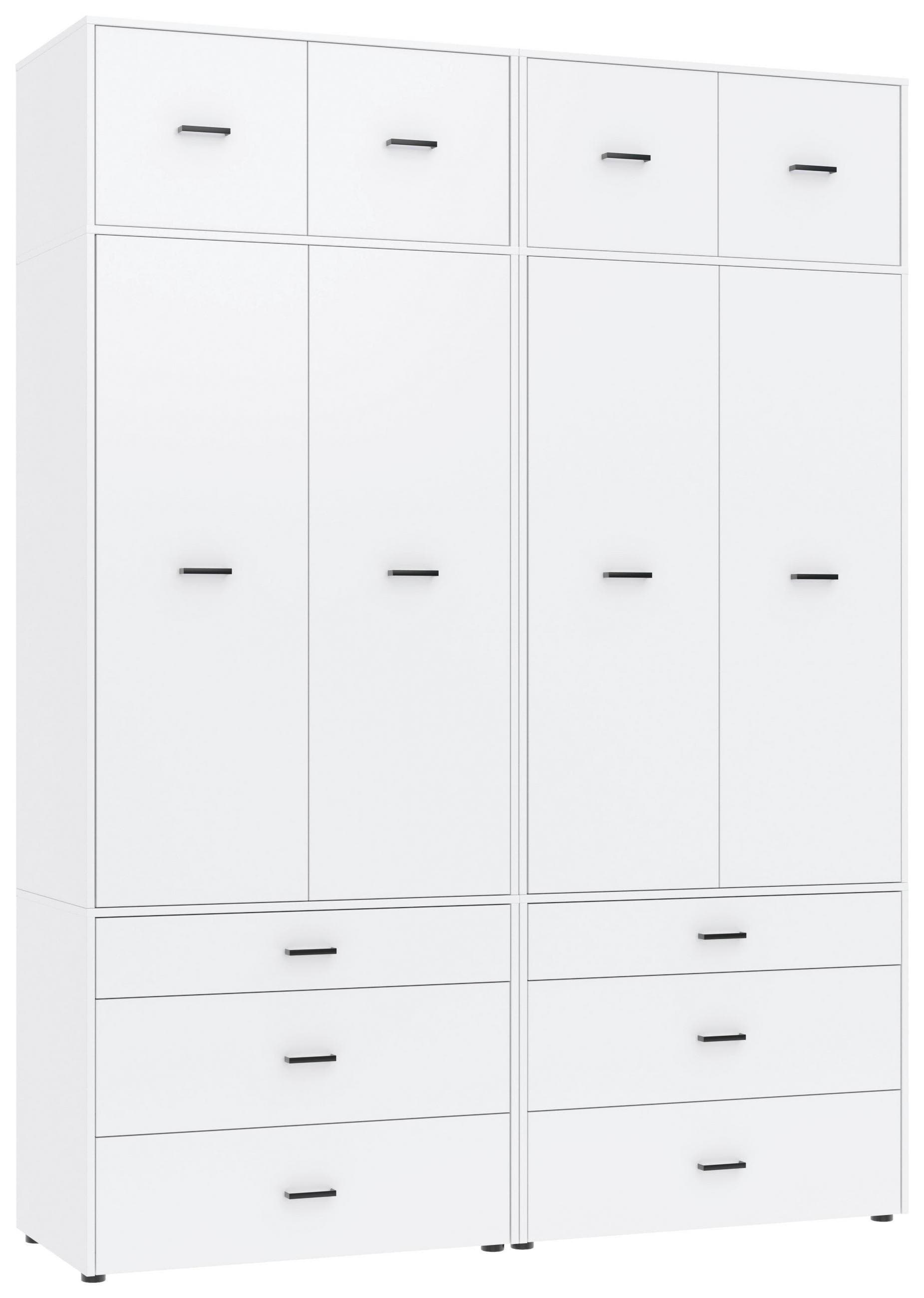 Kleiderschrank Kivo Weiß Mömax