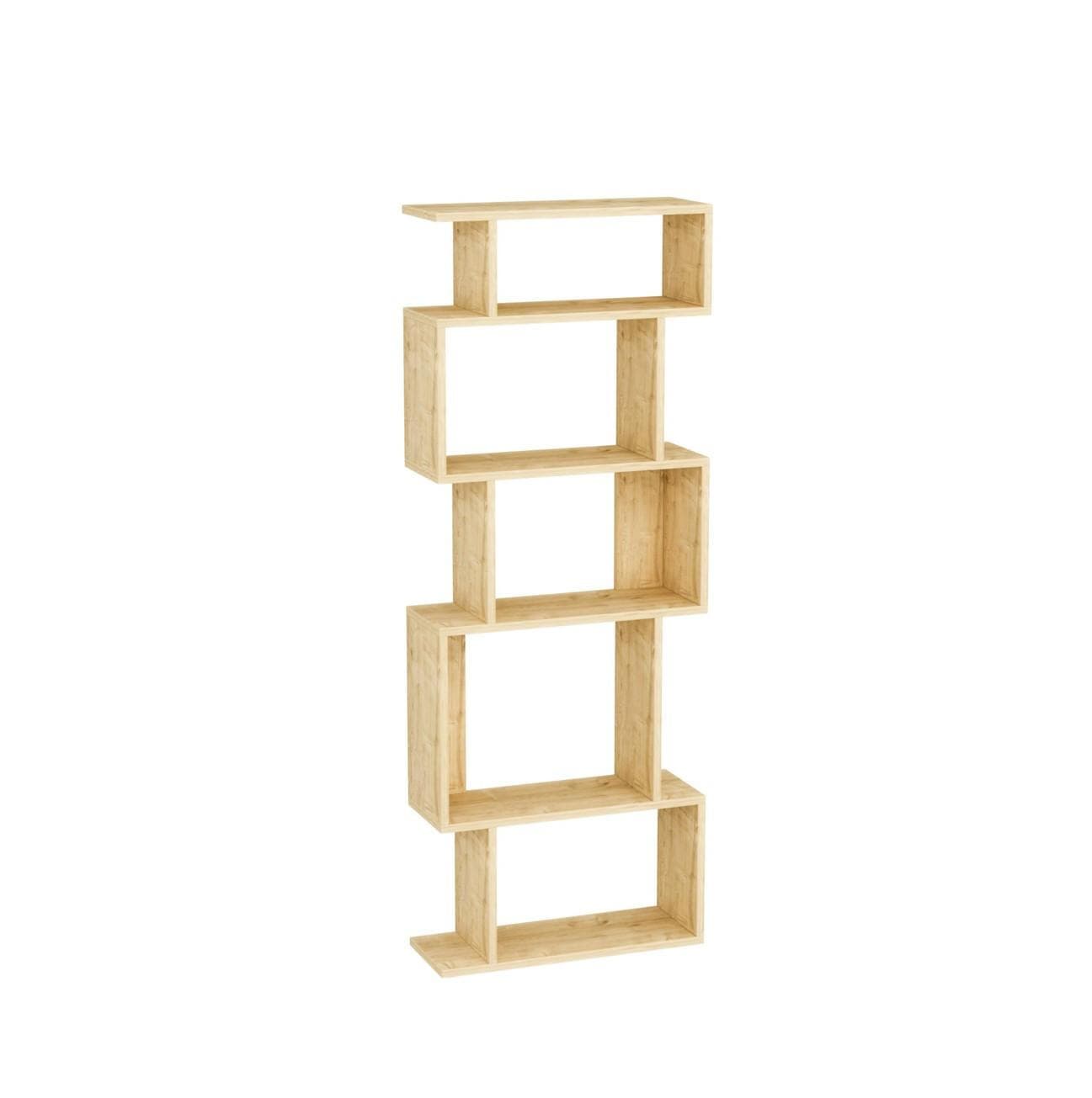 DEMA Home Standregal Eros Narrow Bücherregal Raumteiler Eiche