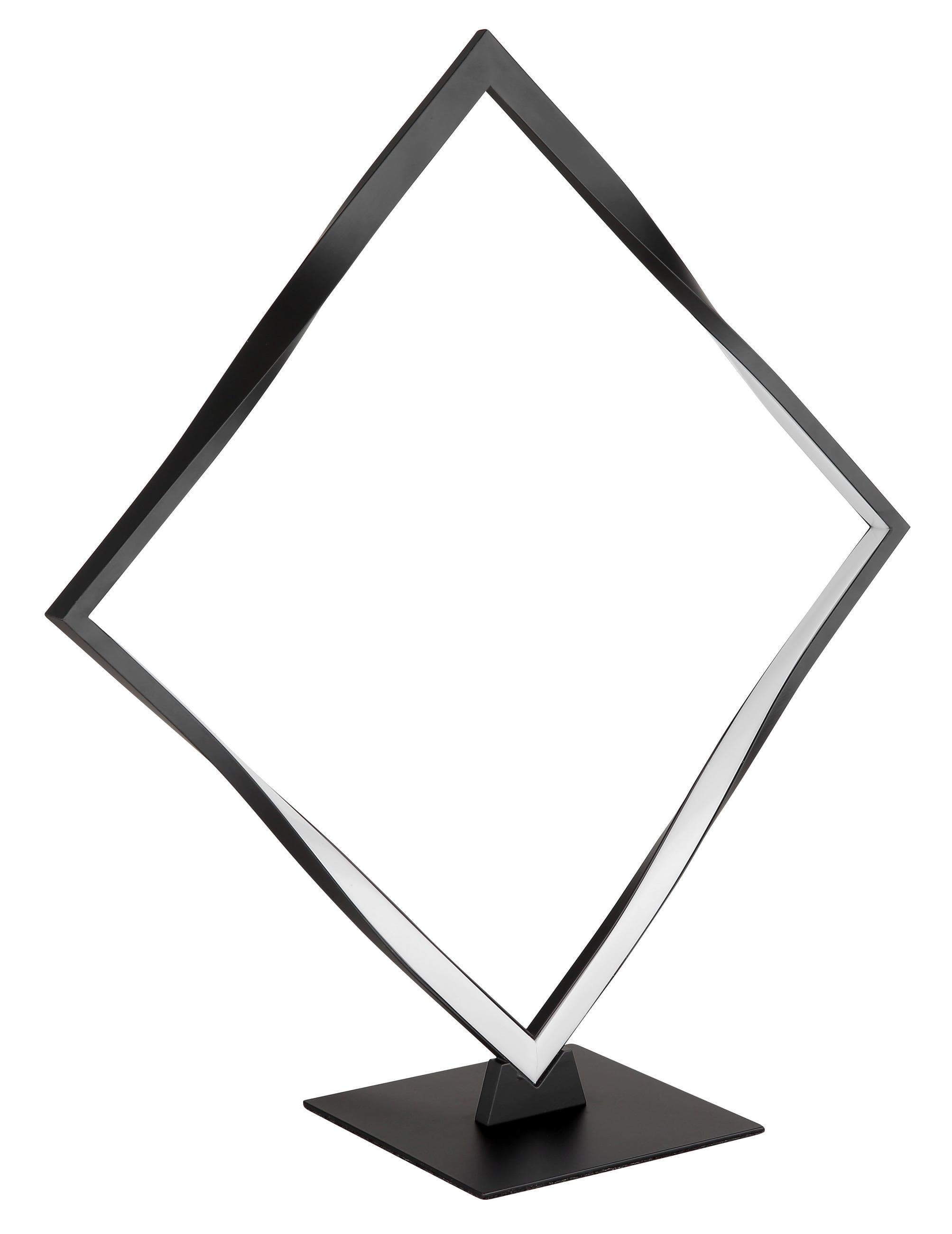 GLOBO LIGHTING LED Tischleuchte MAXXY Warmweiß Tischlampe Schwarz