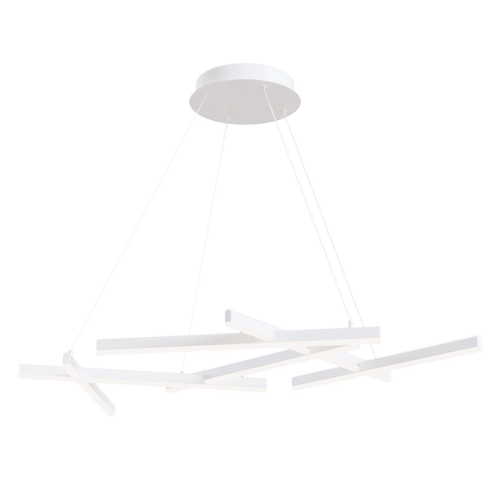 Maytoni Line LED-Hängeleuchte Weiß 3000K
