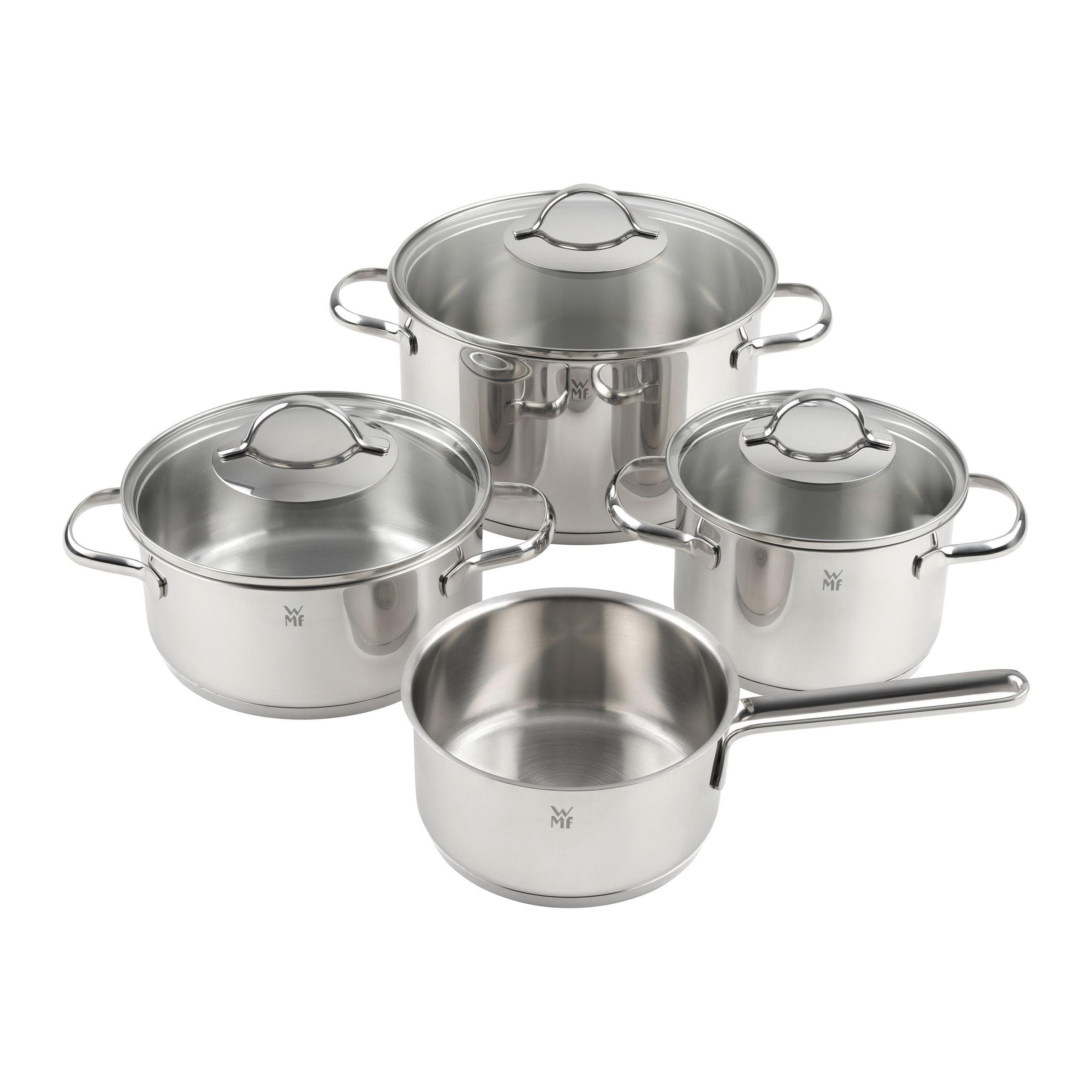 Kochtopfset WMF Provence Plus Edelstahlfarben 7-teilig