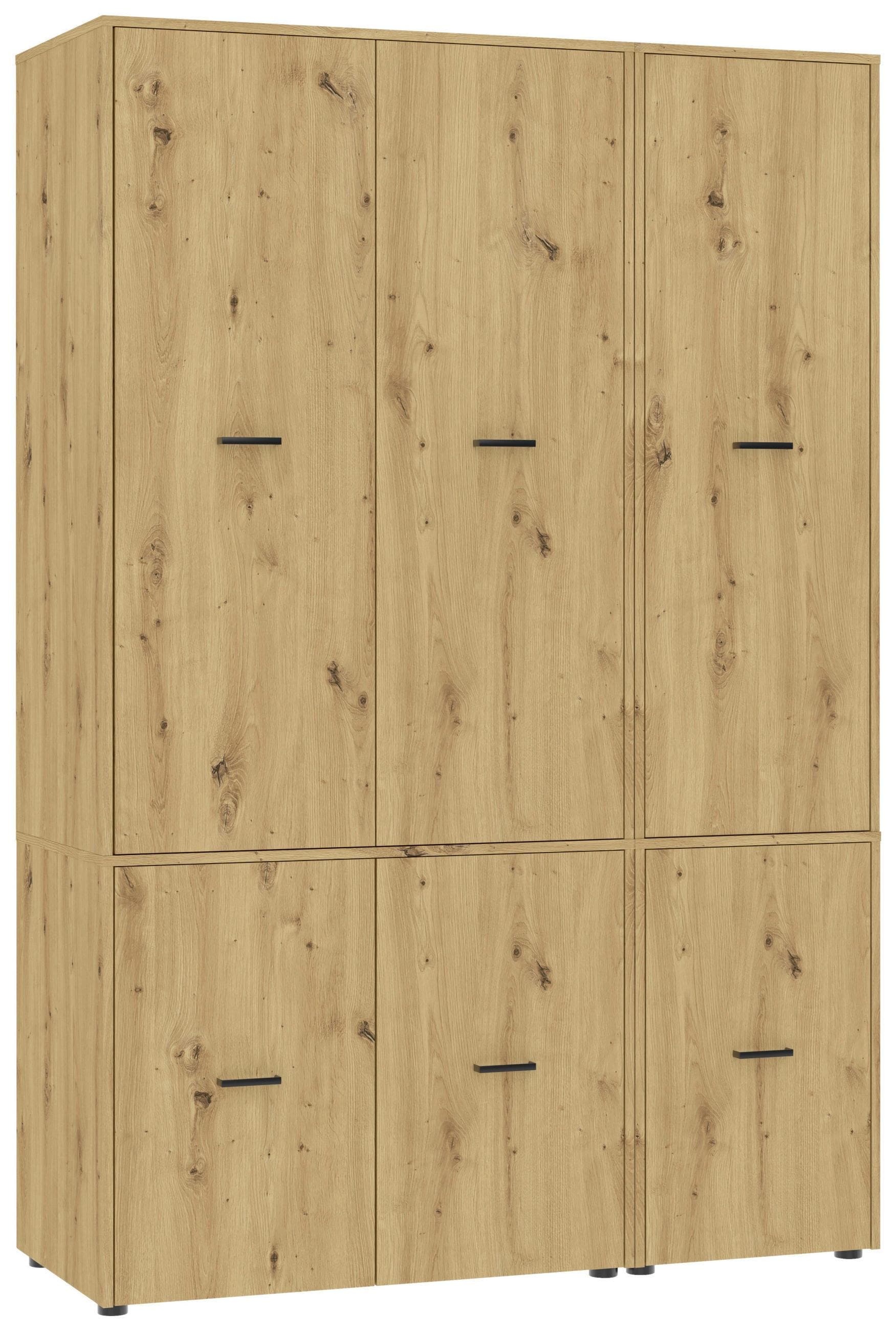 Kleiderschrank Kivo Eiche Artisan Mömax DE