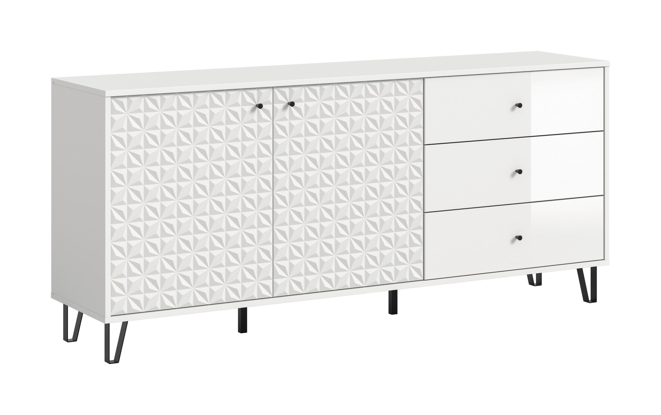 Sideboard Prisma Weiß hochglanz Mömax DE