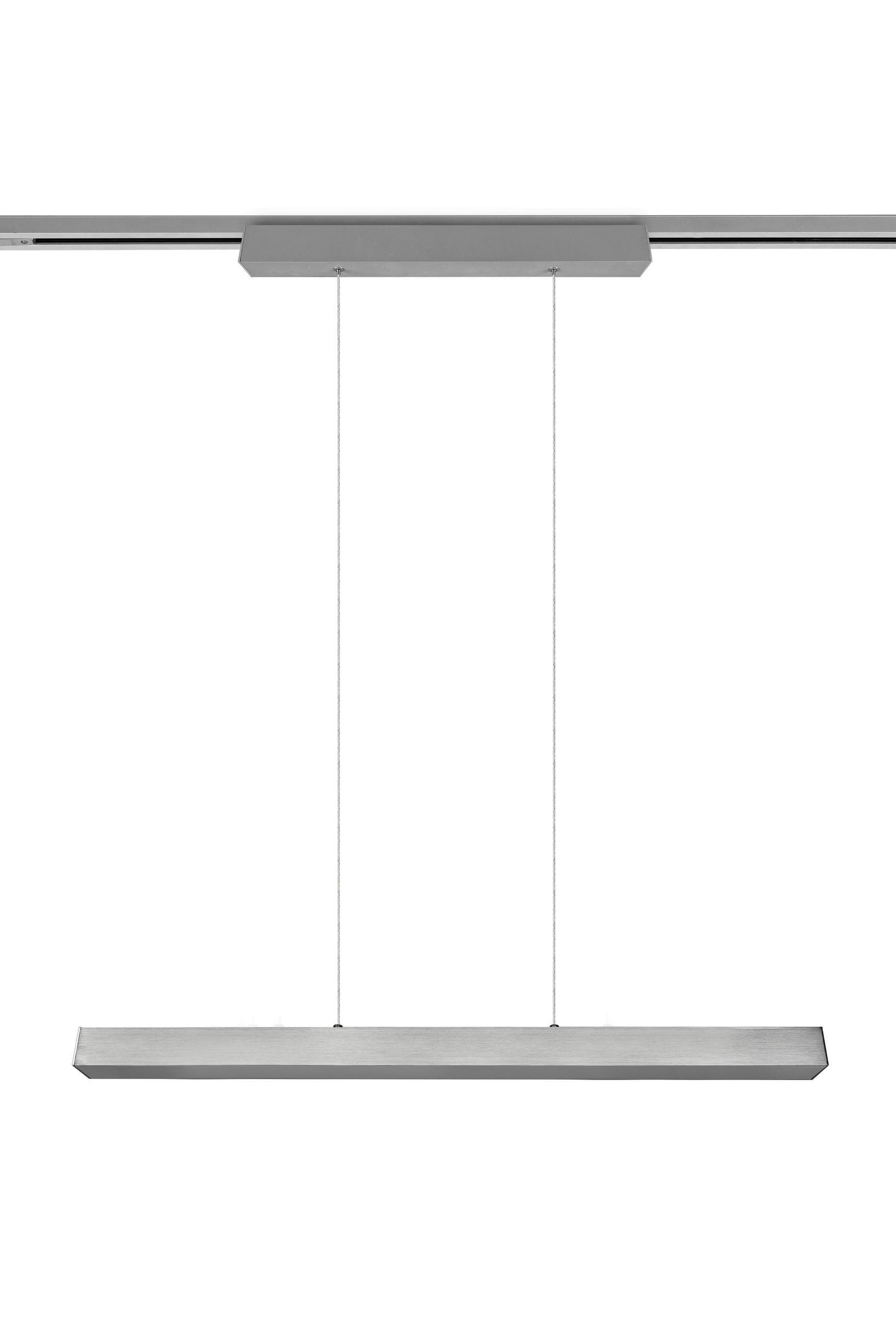 Trio LED-Pendelleuchte Paros DUOline Balken Nickel