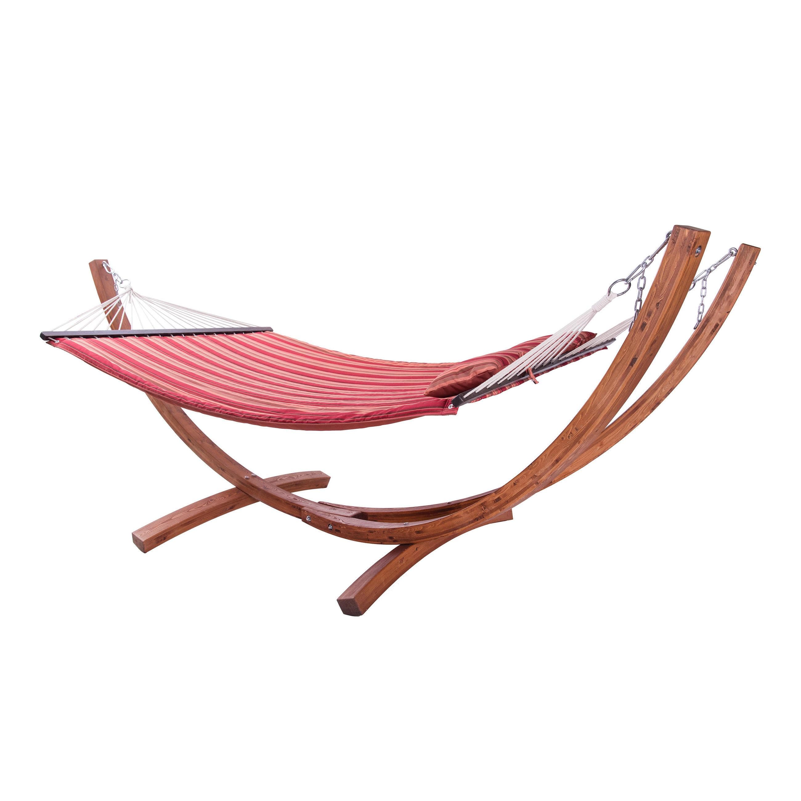 Ambia Garden Hängematte Hawaii Holz/Rot