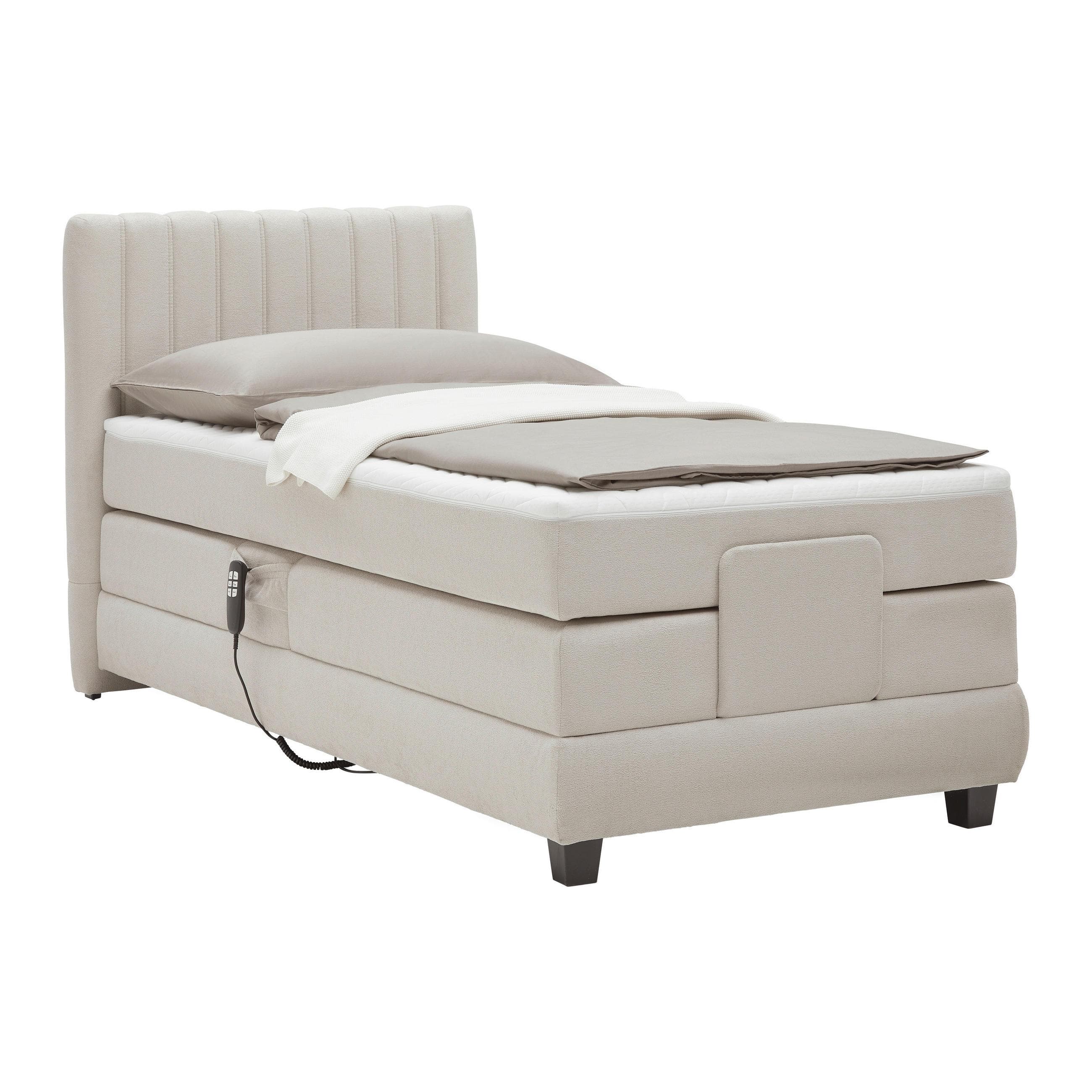 Boxspringbett Dixon Beige