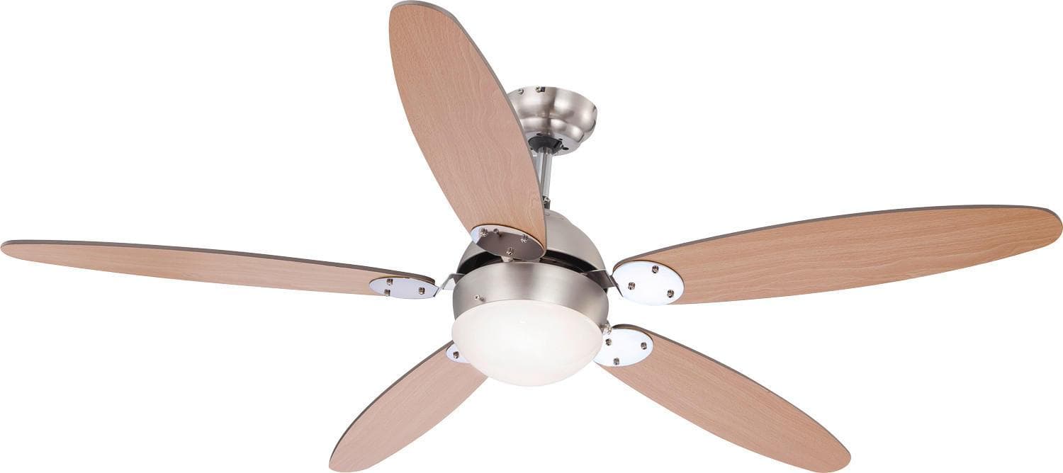Deckenventilator Ante Graphit-/Buchefarben Mömax DE