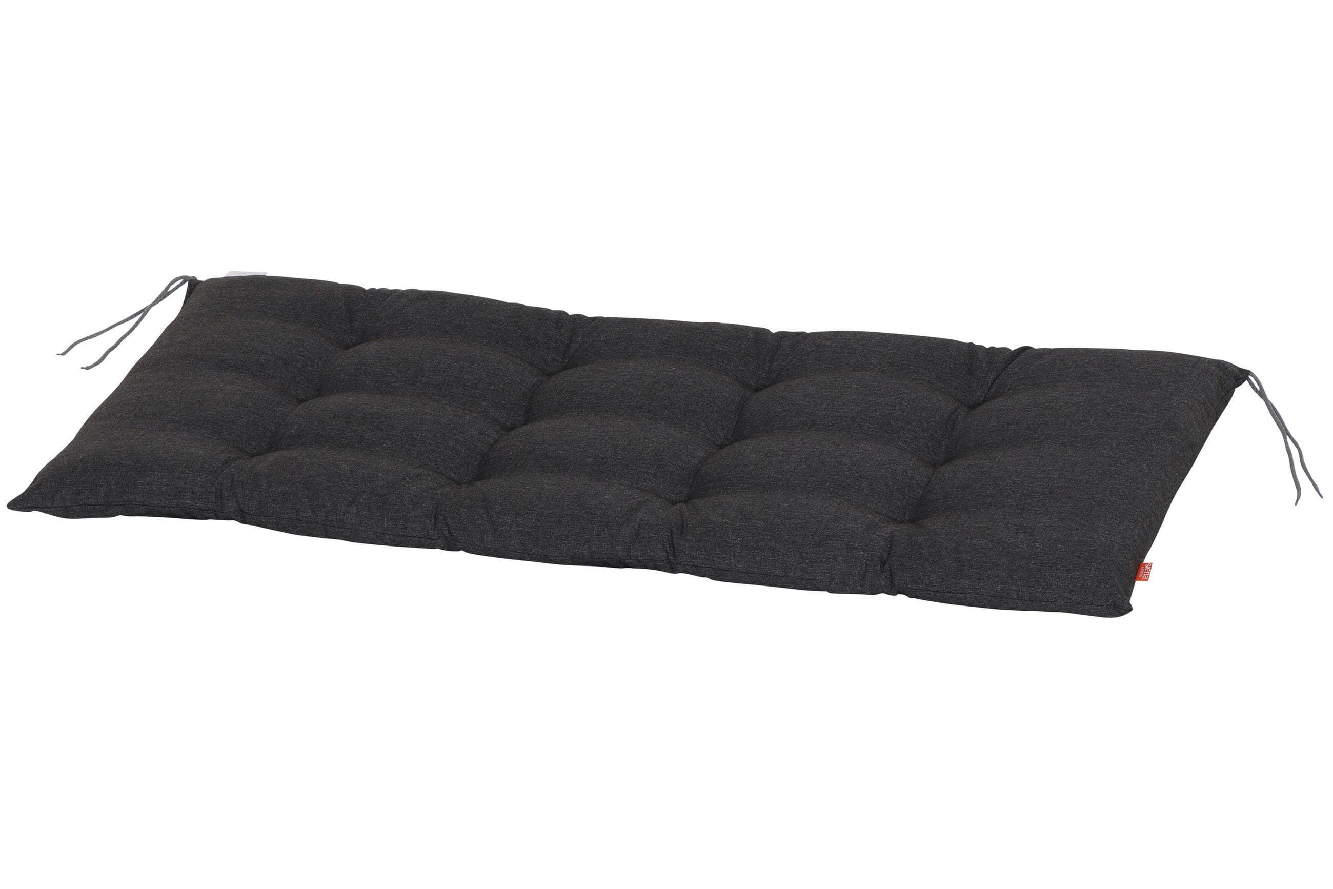 Siena Garden Bankauflage Anthrazit Textil
