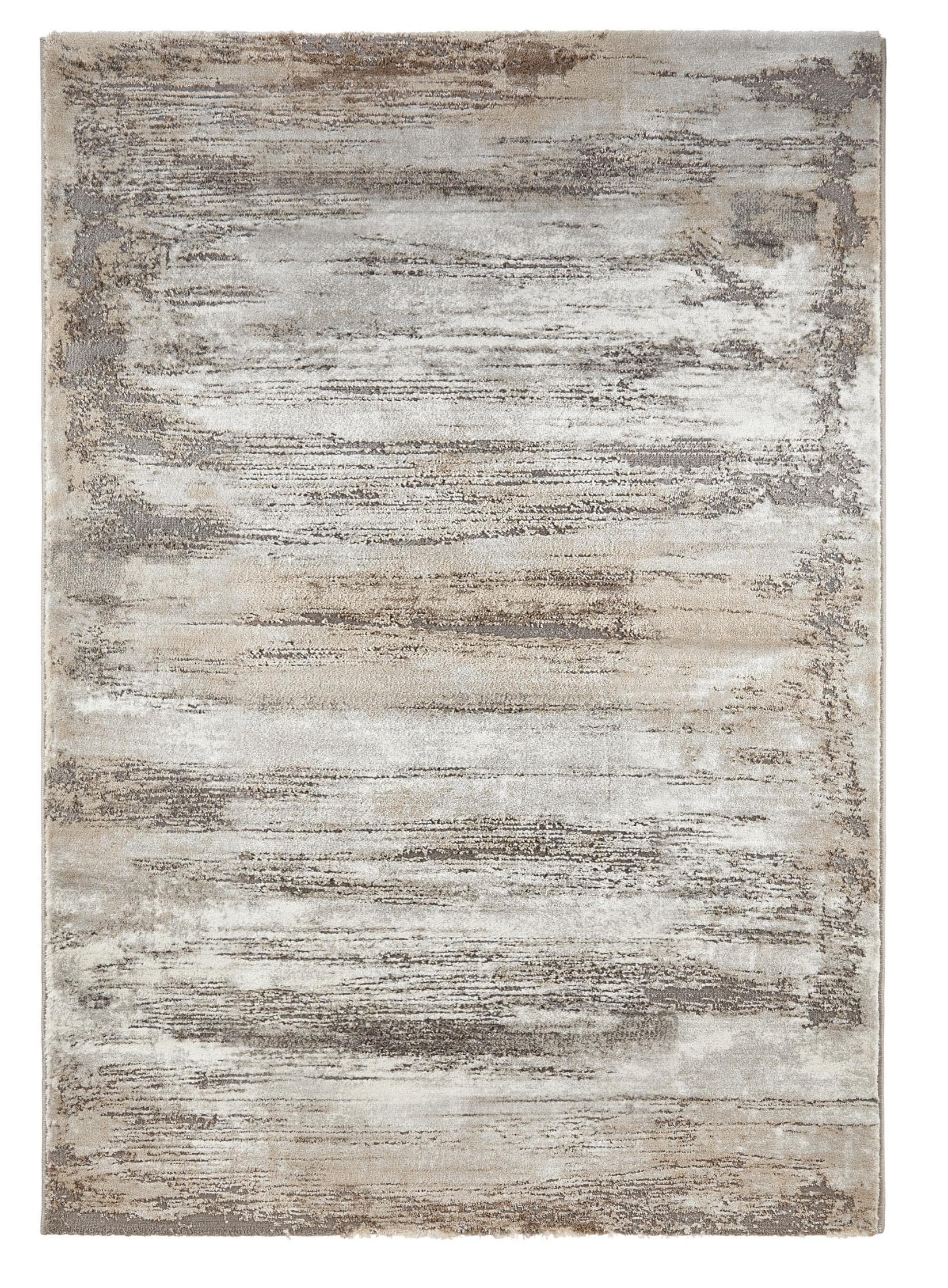 Webteppich Oxford Beige/Grau Textil