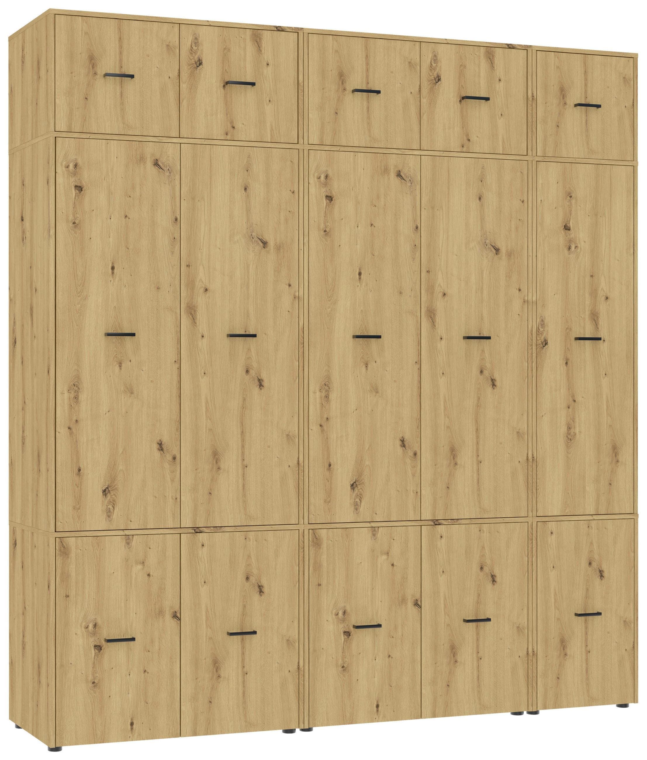 Kleiderschrank Kivo Eiche Artisan Mömax DE