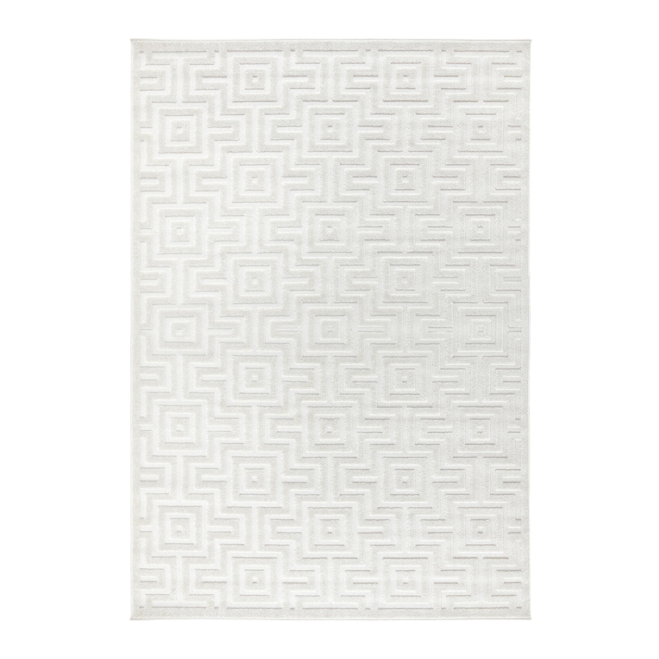 Webteppich Solar in Beige ca. 160x230cm