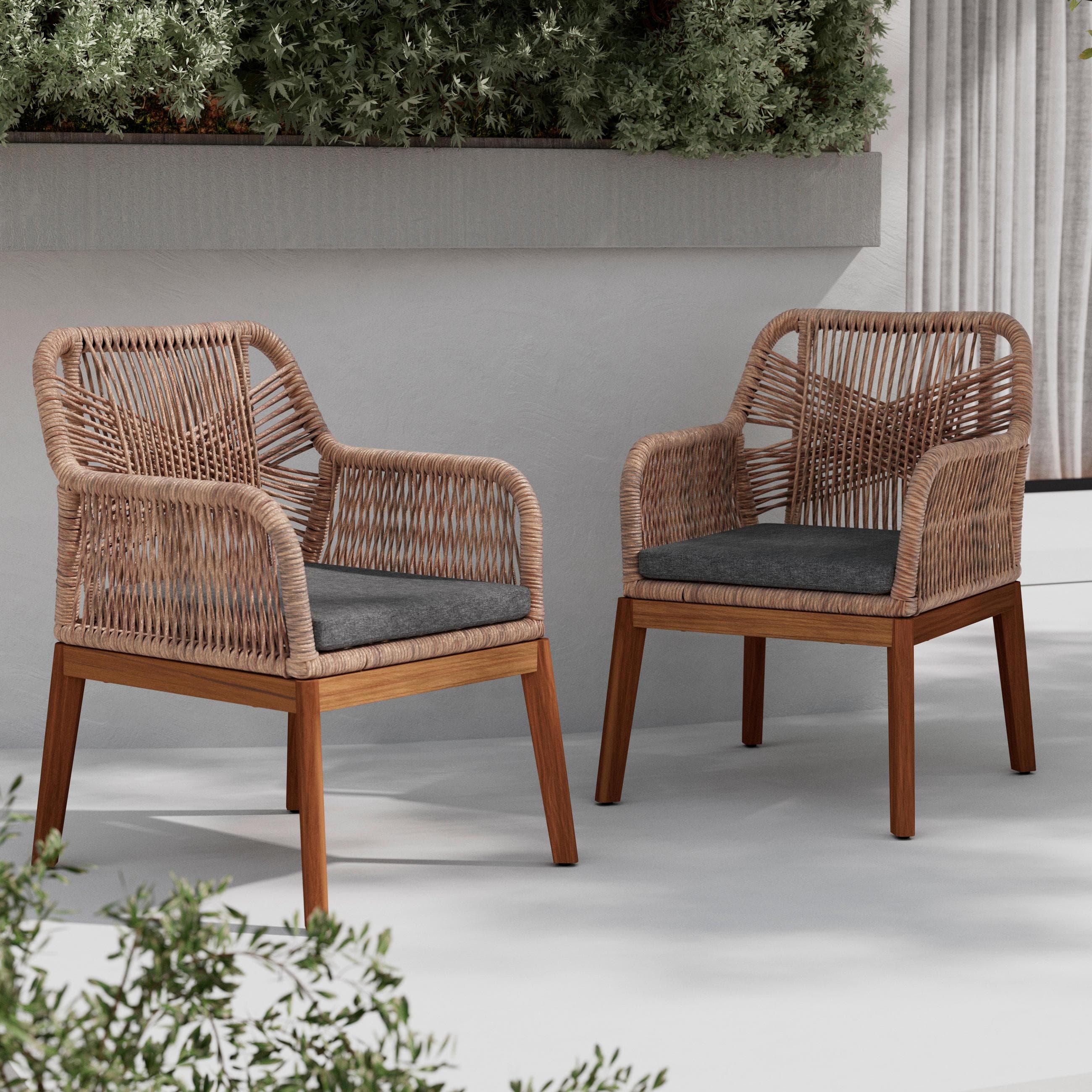 Gartenstuhl Finn Beige/Teakfarben Mömax DE