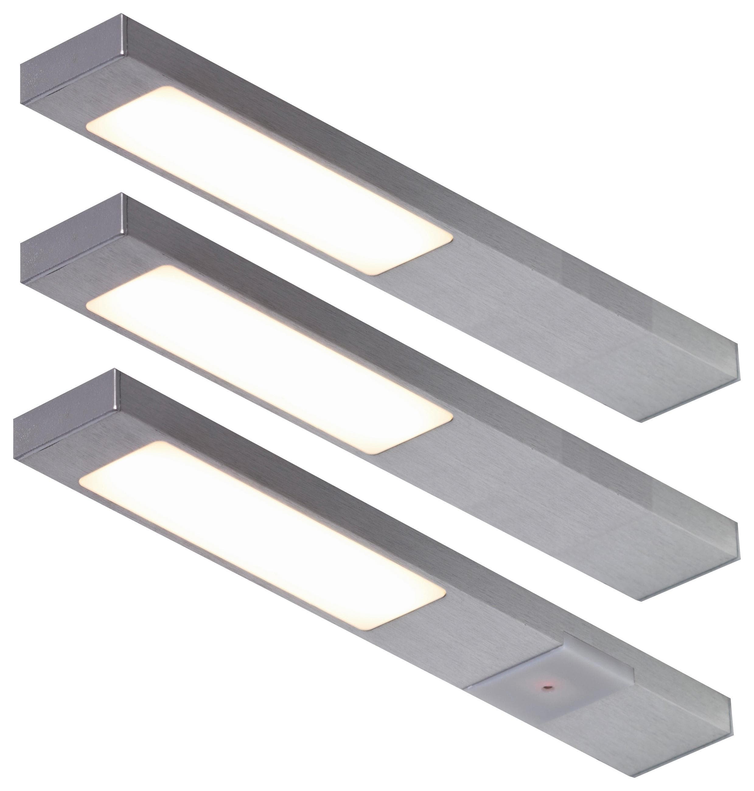 Vogt Unterbauleuchten-Set 422003 Edelstahlfarben