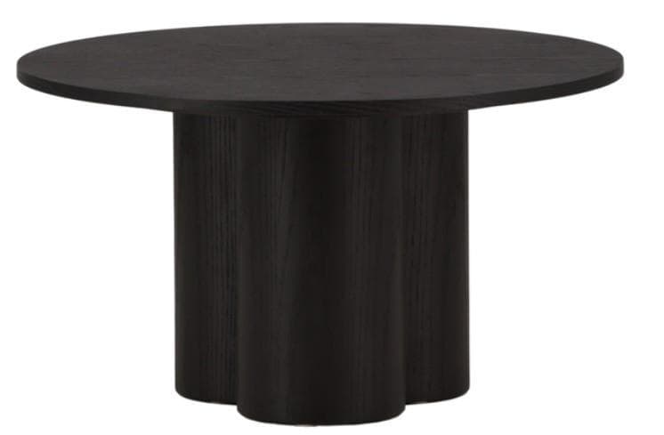 Couchtisch Olivia Ø 80 cm Schwarz