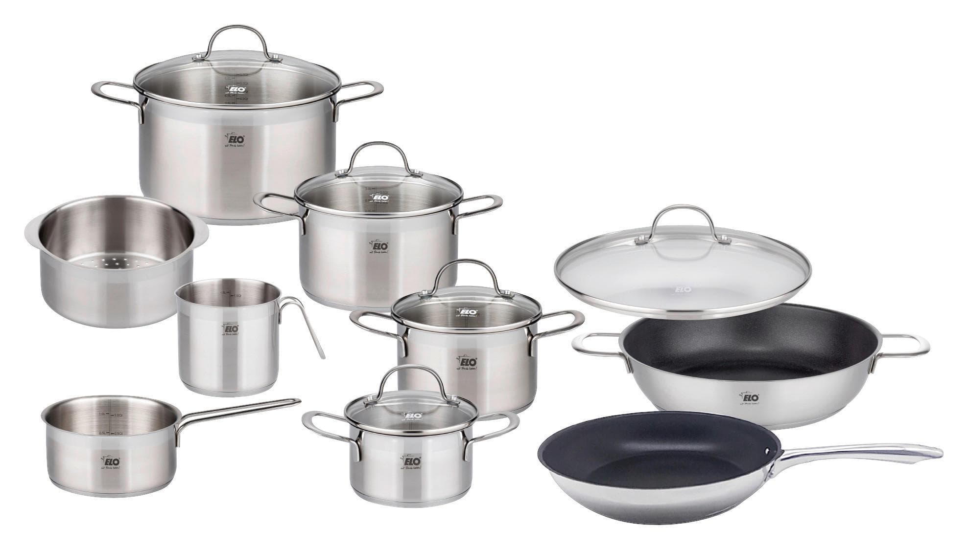 ELO Kochtopfset Top Line XL 14-teilig