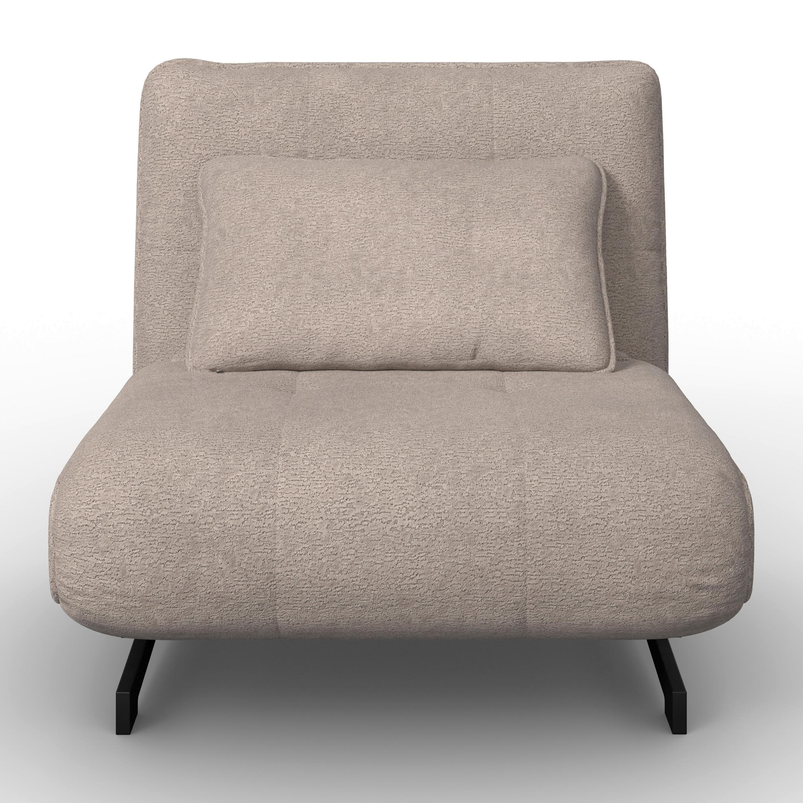 Schlafsessel Luna Beige Bouclé Mömax DE