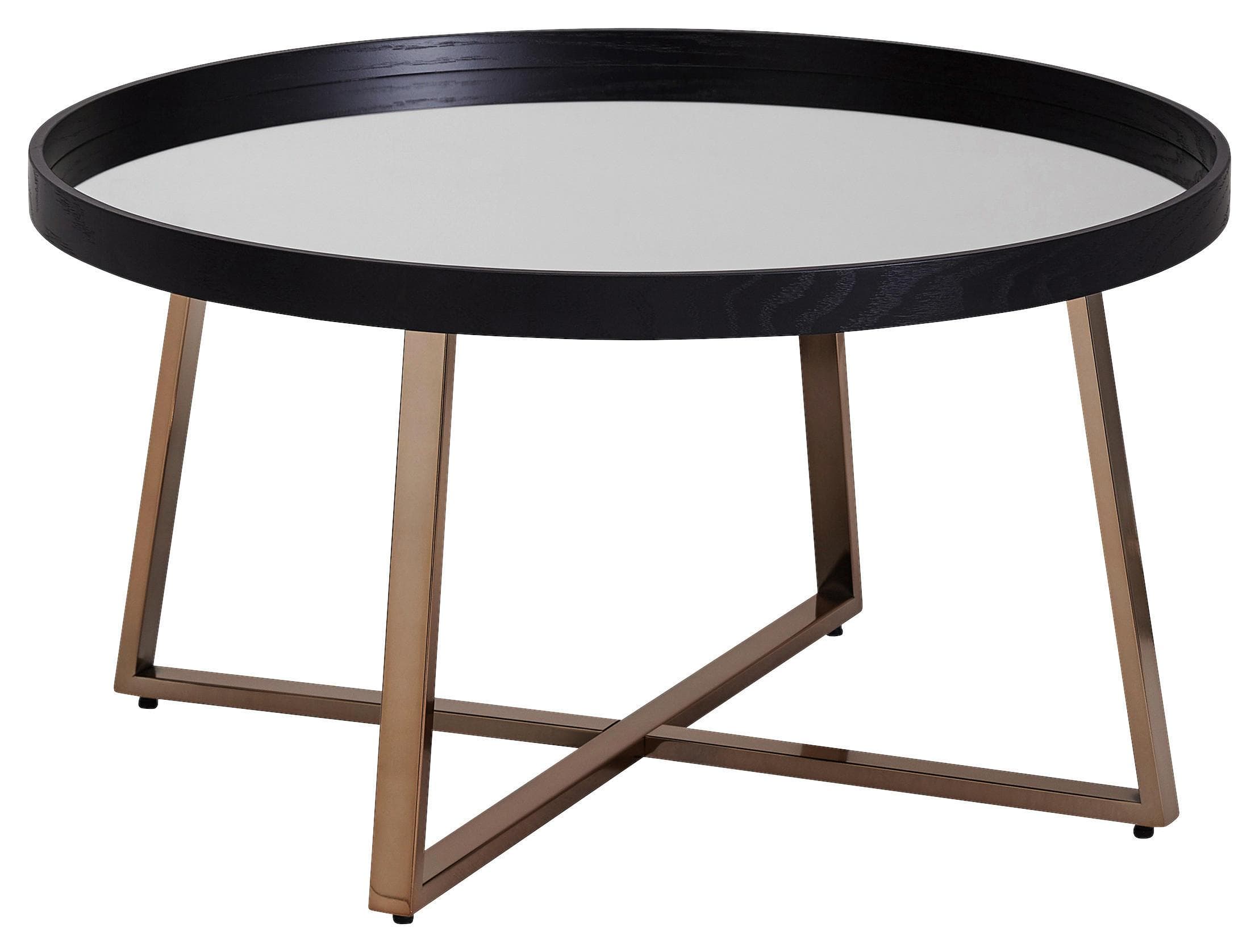 Couchtisch WL6.002 Schwarz/Gold Mömax DE
