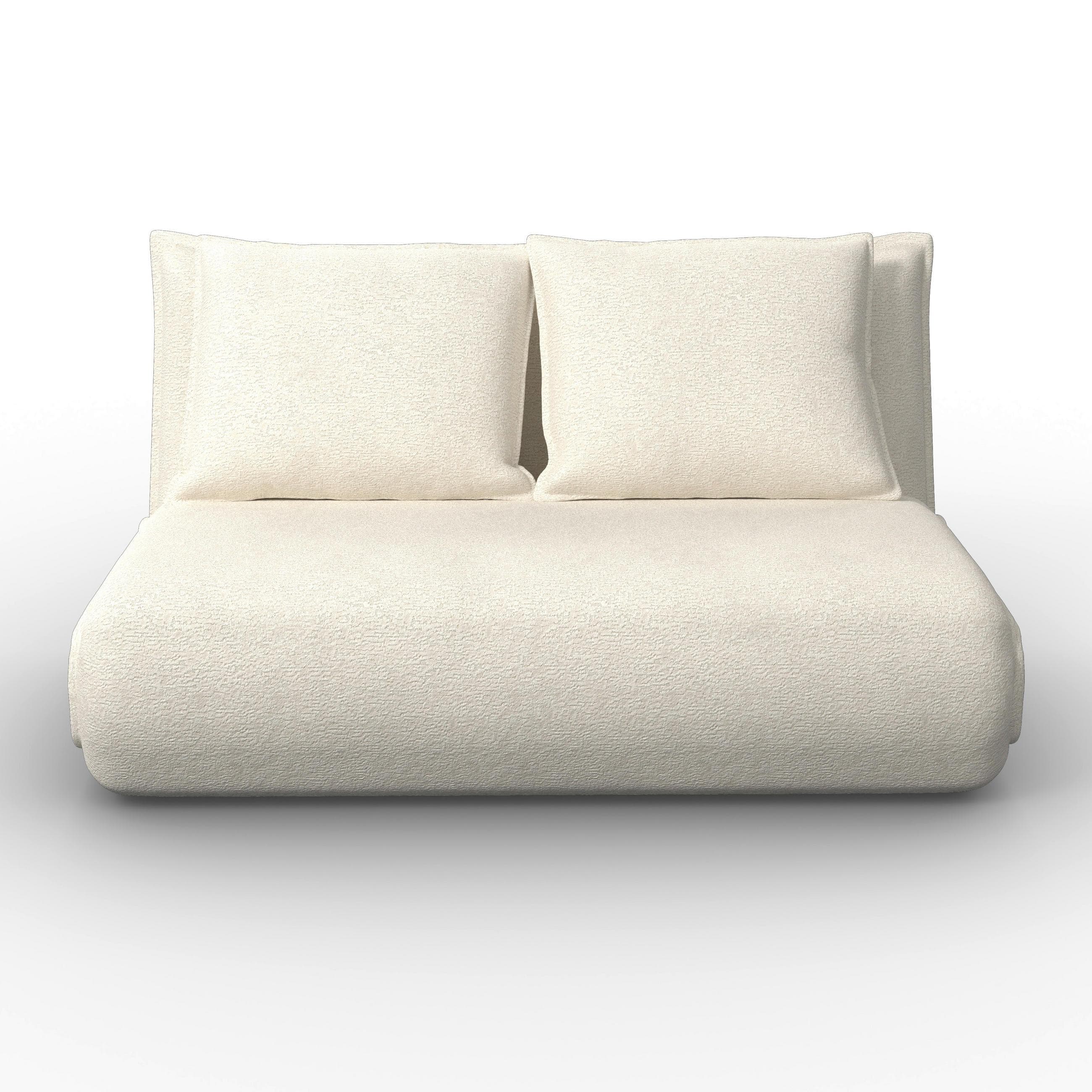 Schlafsofa Macy Weiß Bouclé Mömax DE