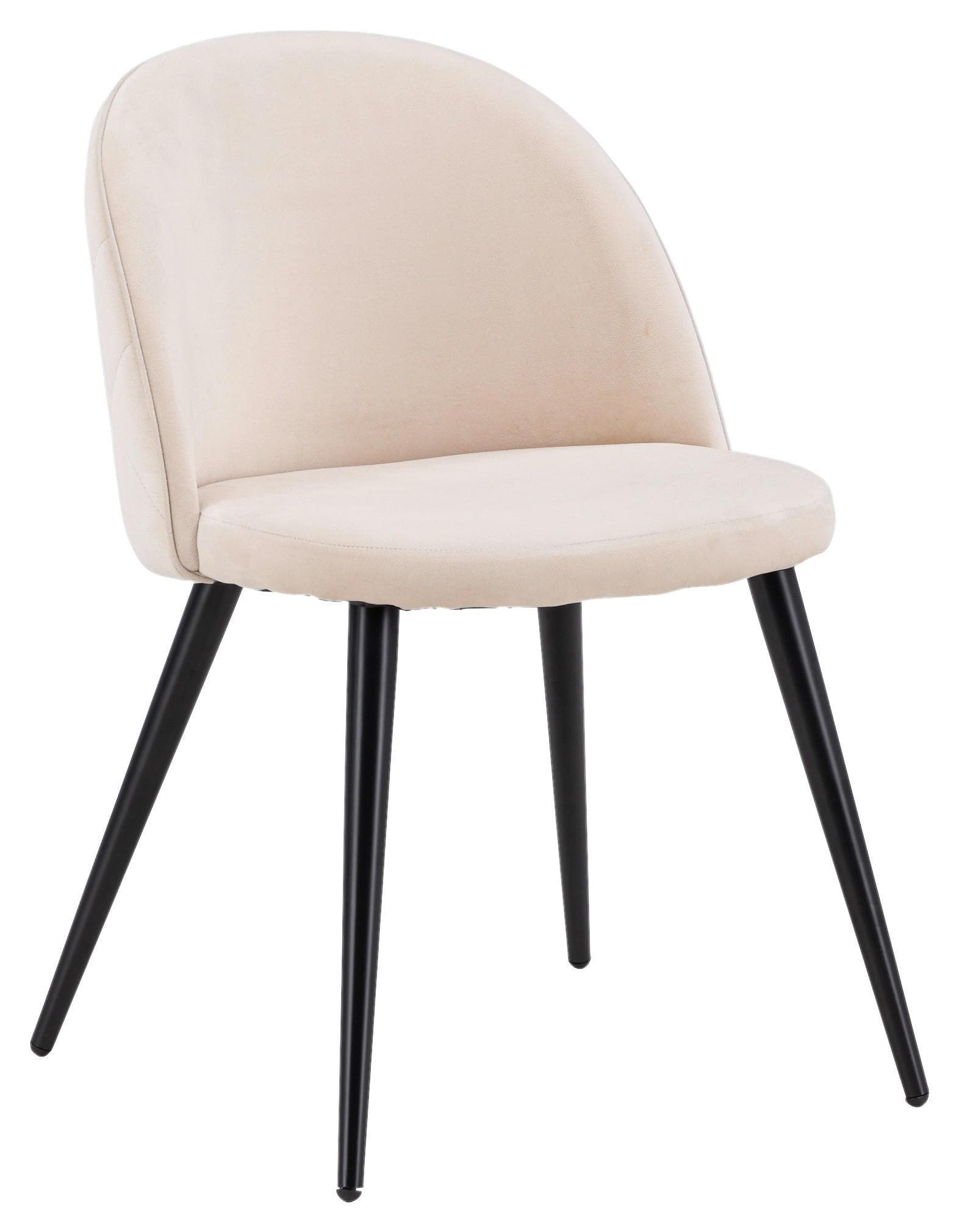 Modernes Stuhl-Set in Velvet Samt
