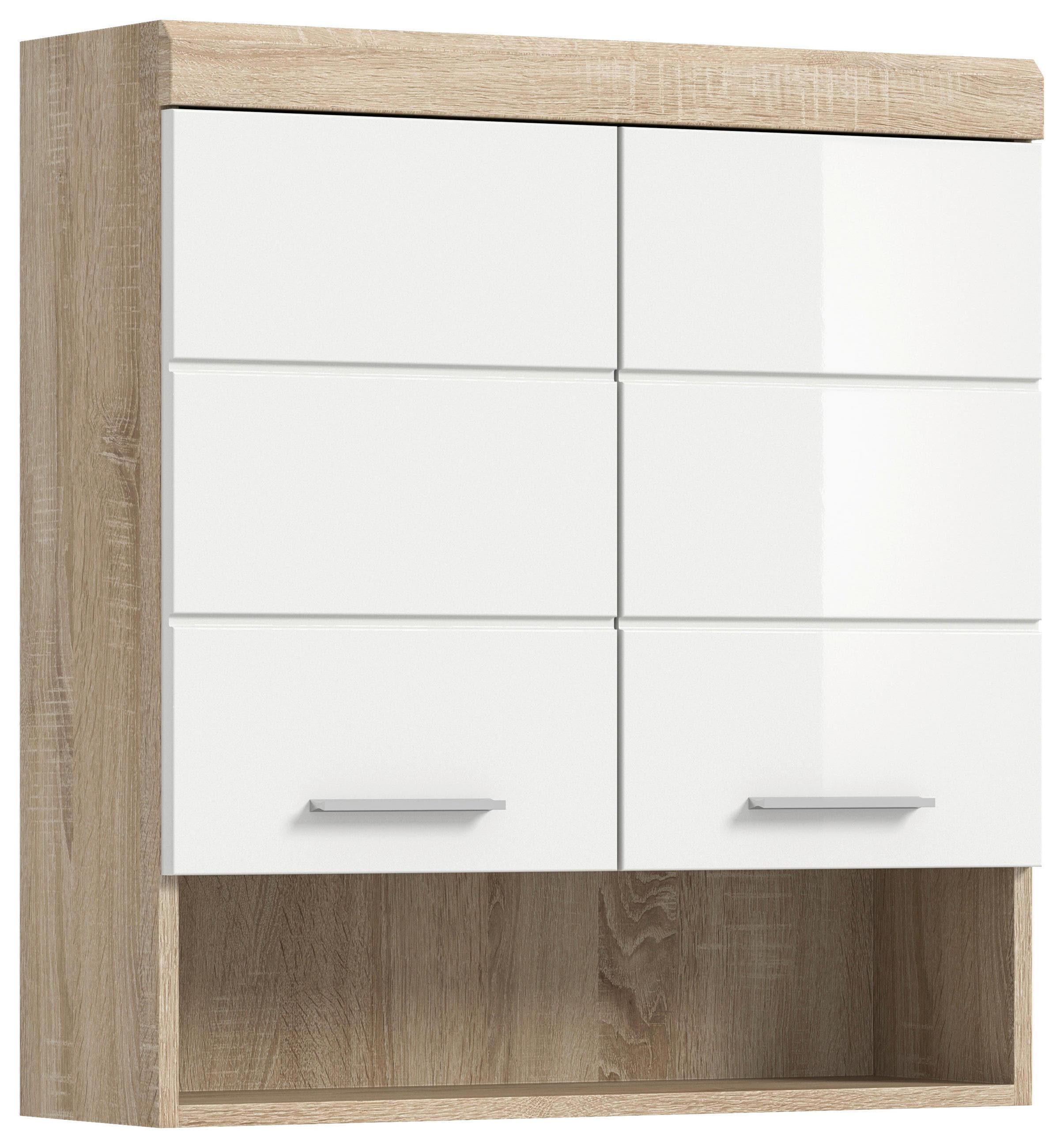 Hängeschrank Lambada Sonoma Eiche/Weiß Mömax DE