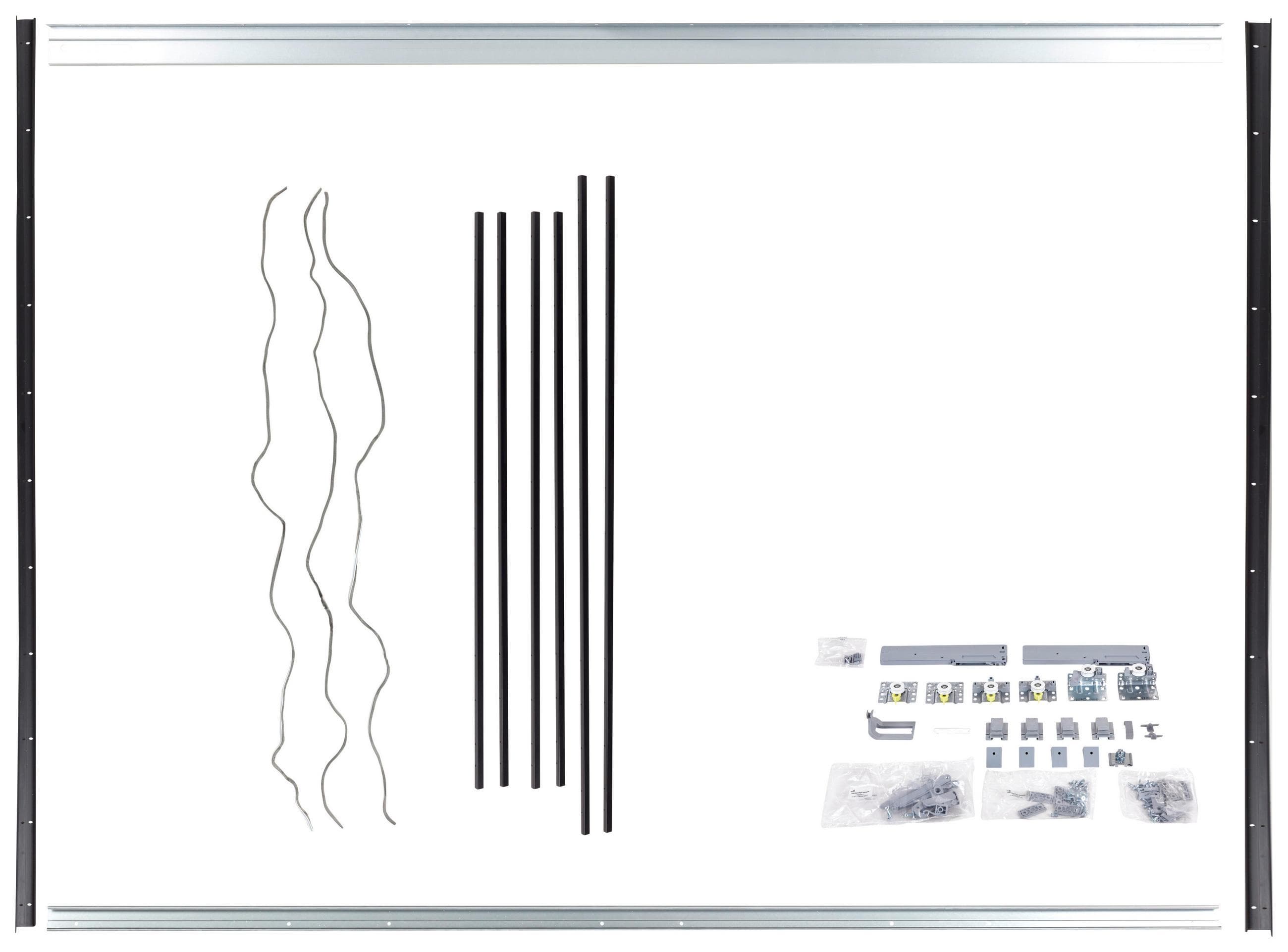 Montagepaket Unit in Schwarz