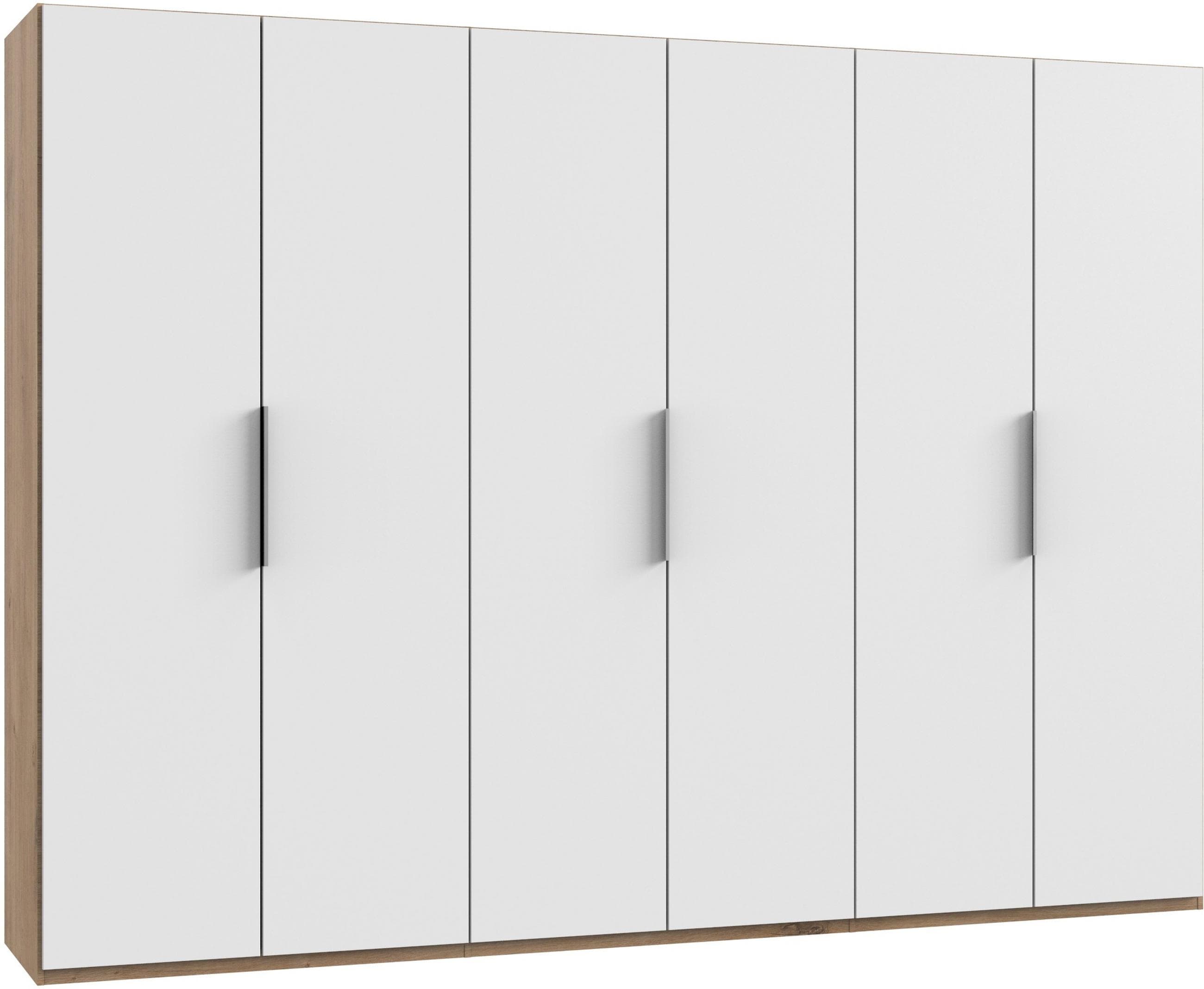 Drehtürenschrank Level 36A Weiß/Eiche Mömax DE