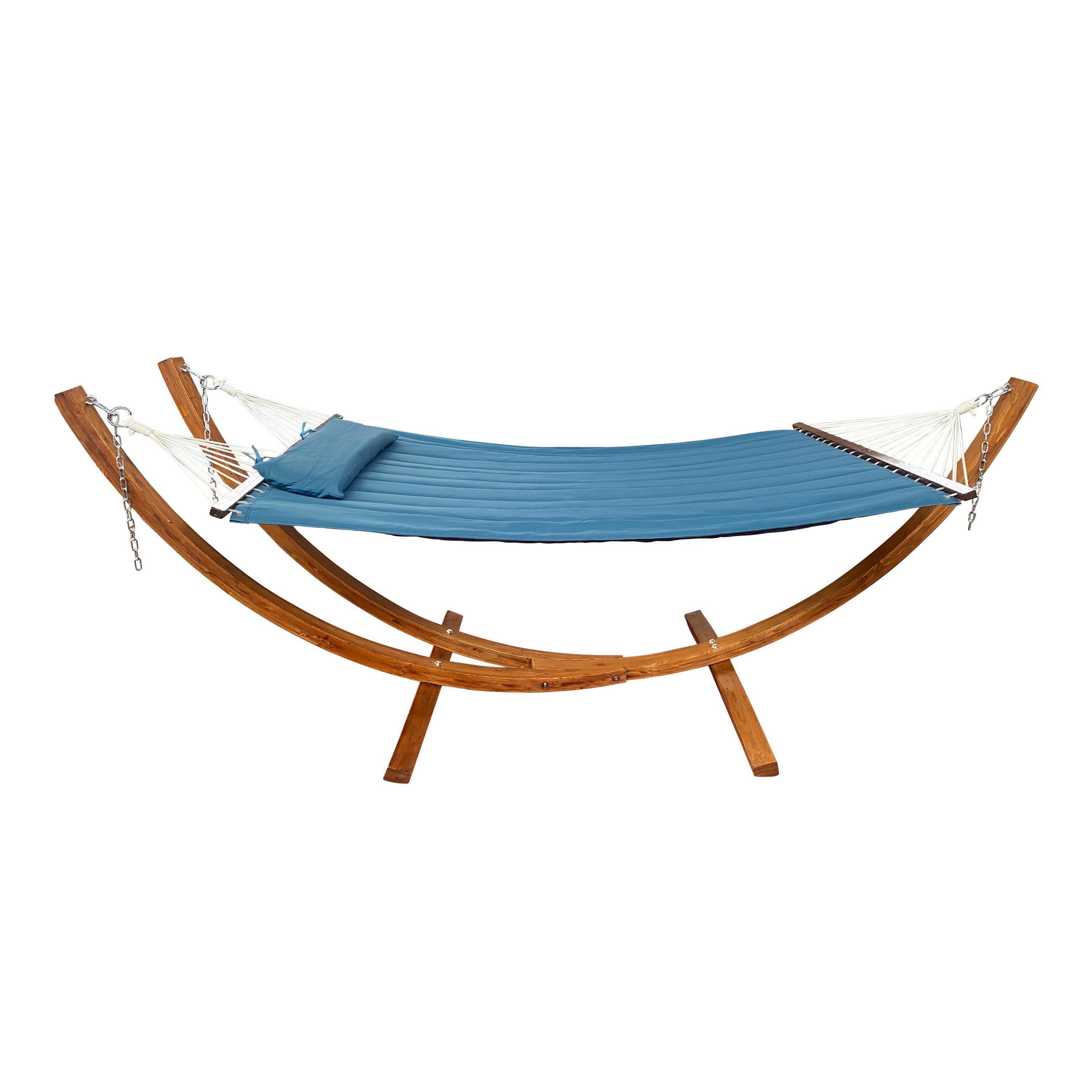 Ambia Garden Hängematte Hawaii Holz/Blau