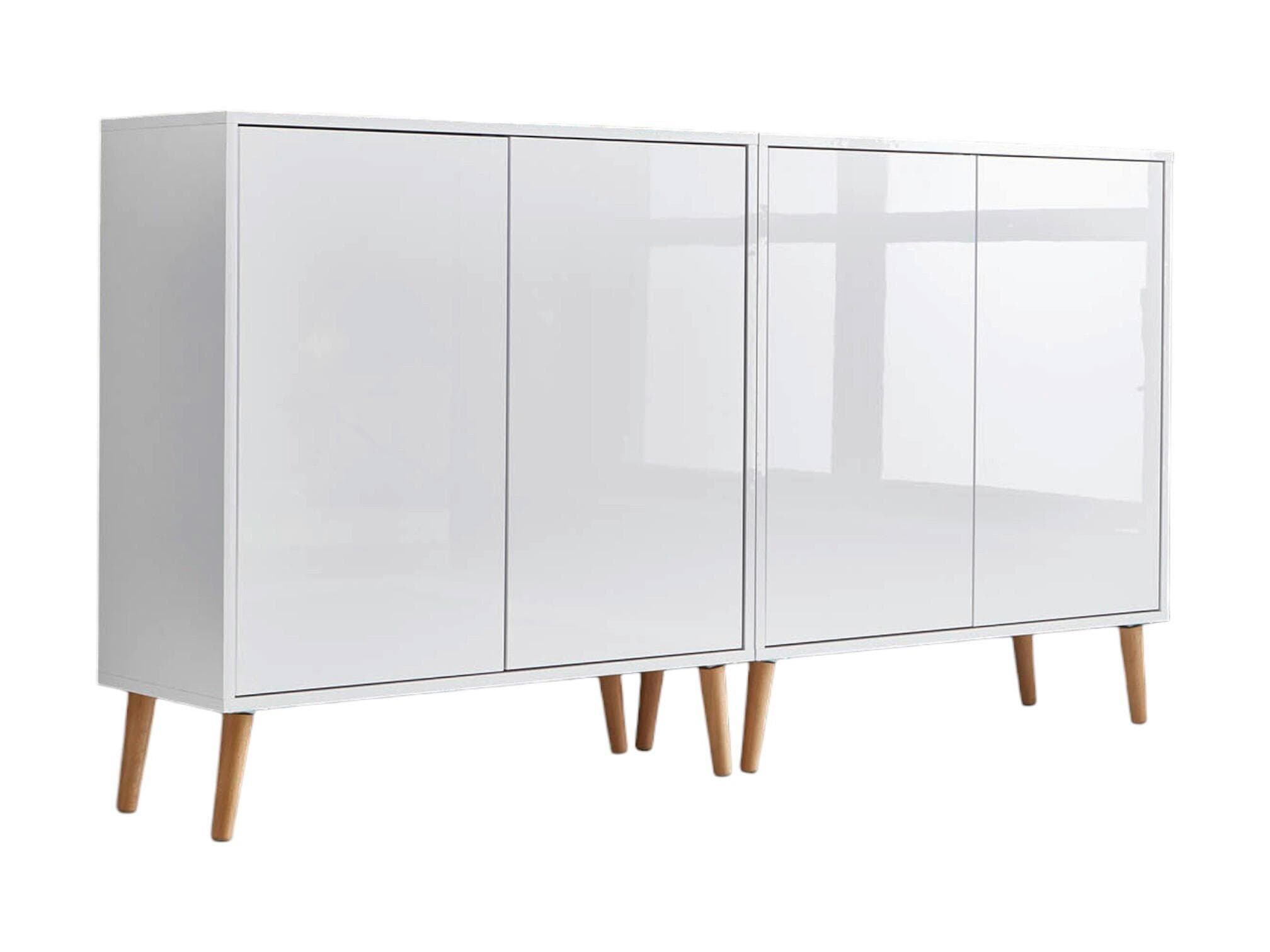 Sideboard Mailand Set 2 Weiß Mömax DE