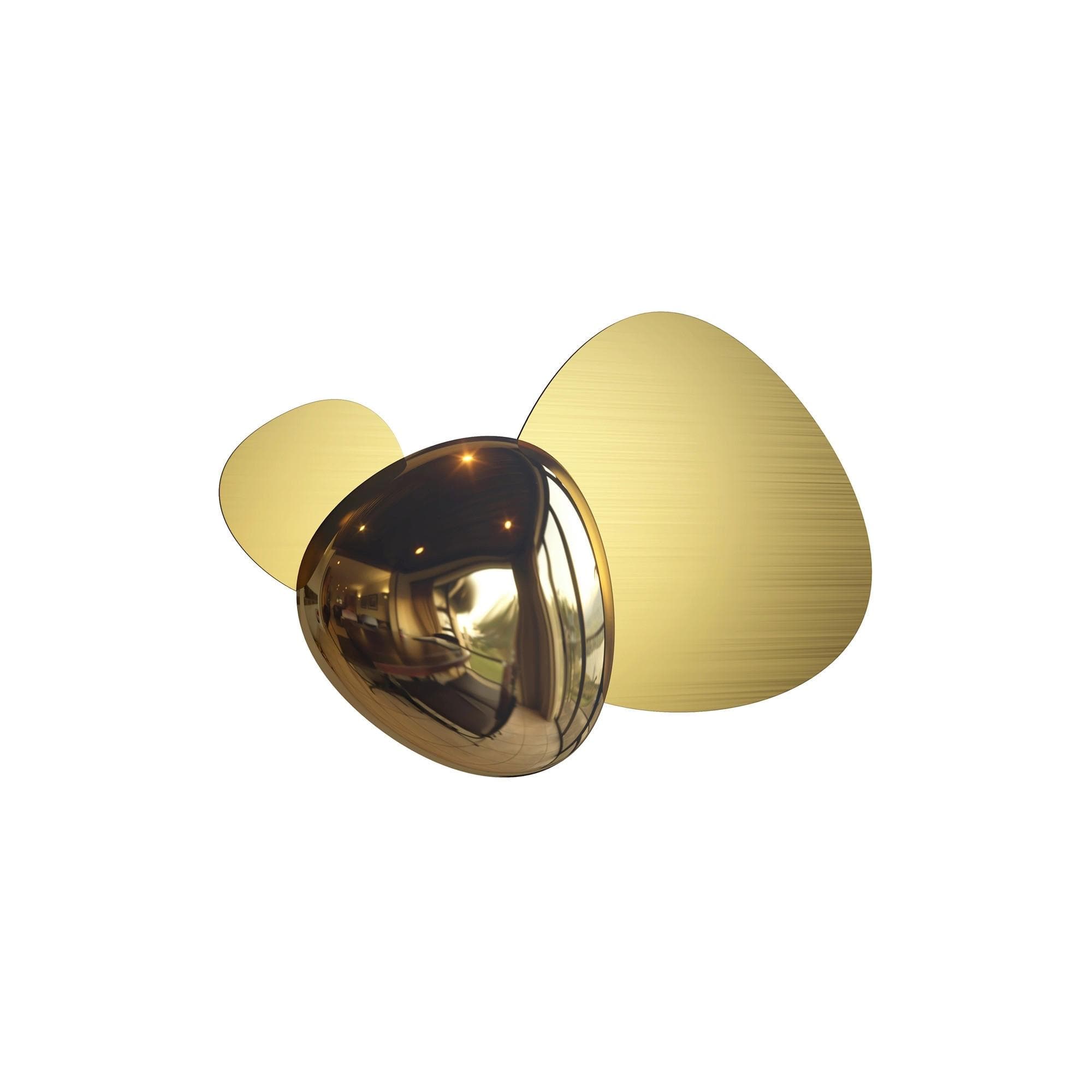 Maytoni Jack-stone LED-Wandlampe Gold