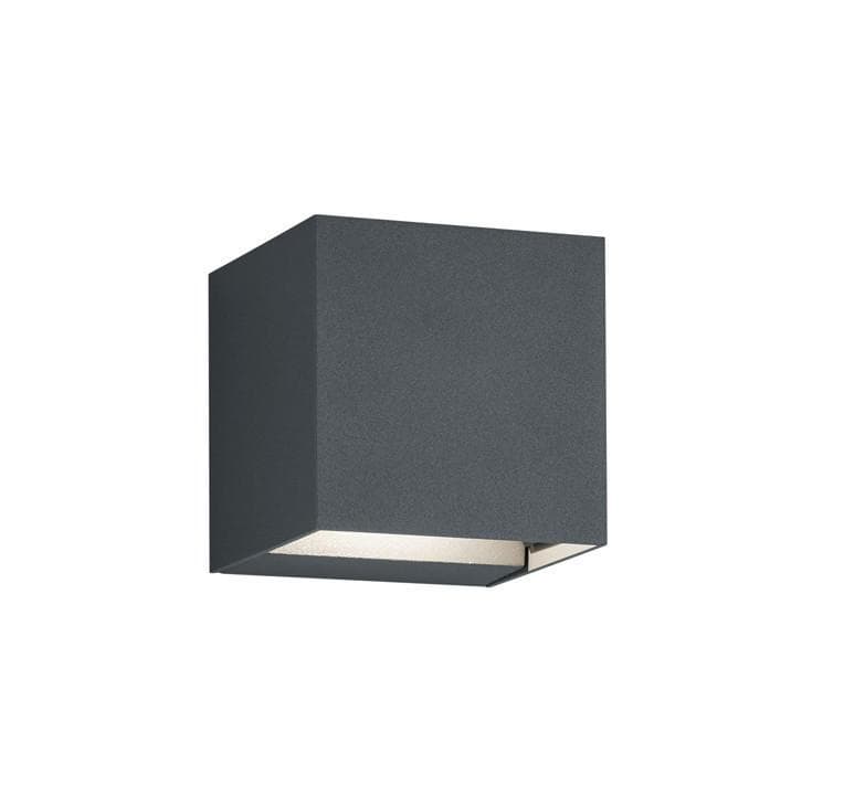 LED Wandlampe Trio Adaja Anthrazit
