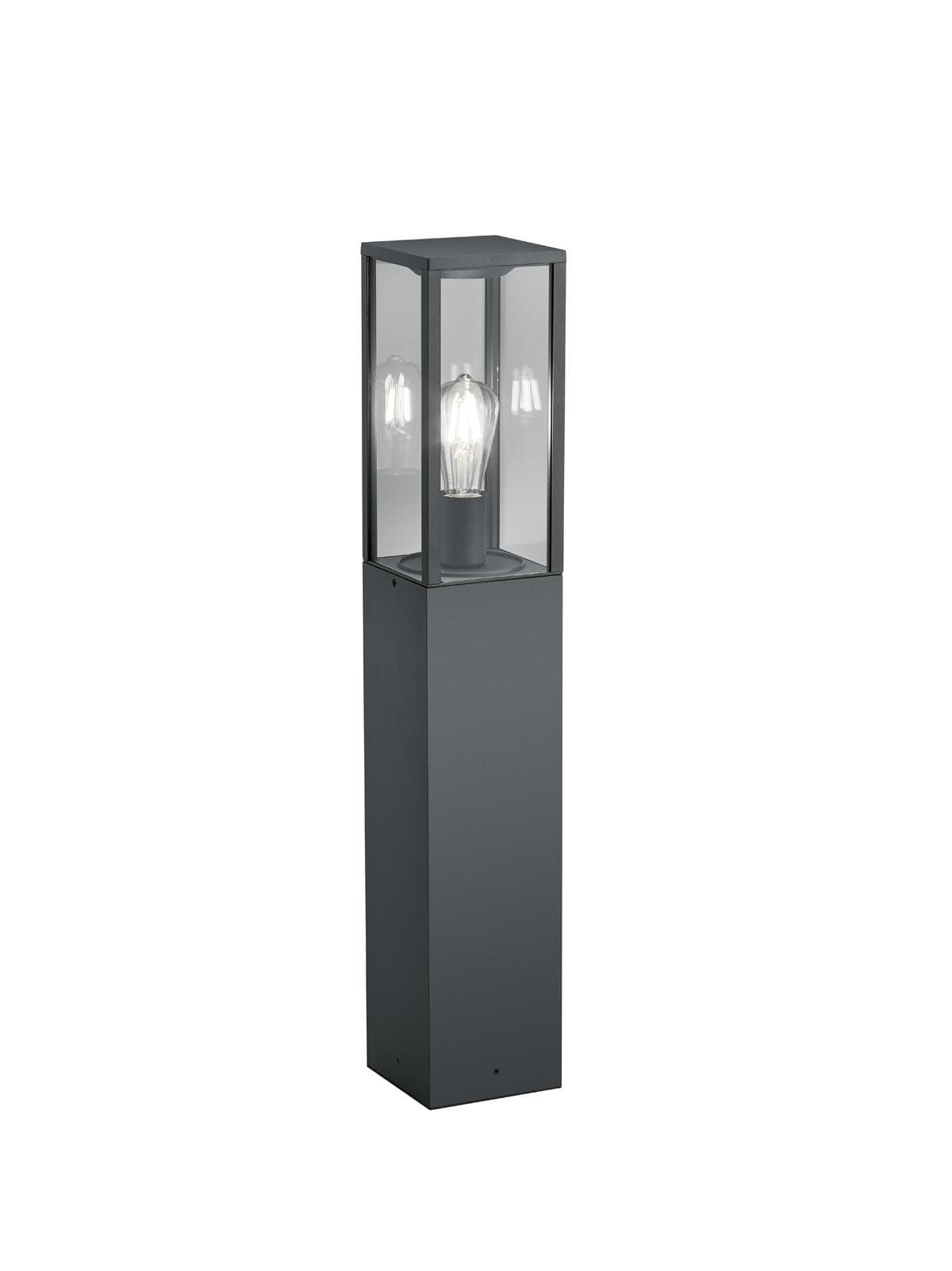 Trio Wegleuchte Garonne Anthrazit 60 Watt