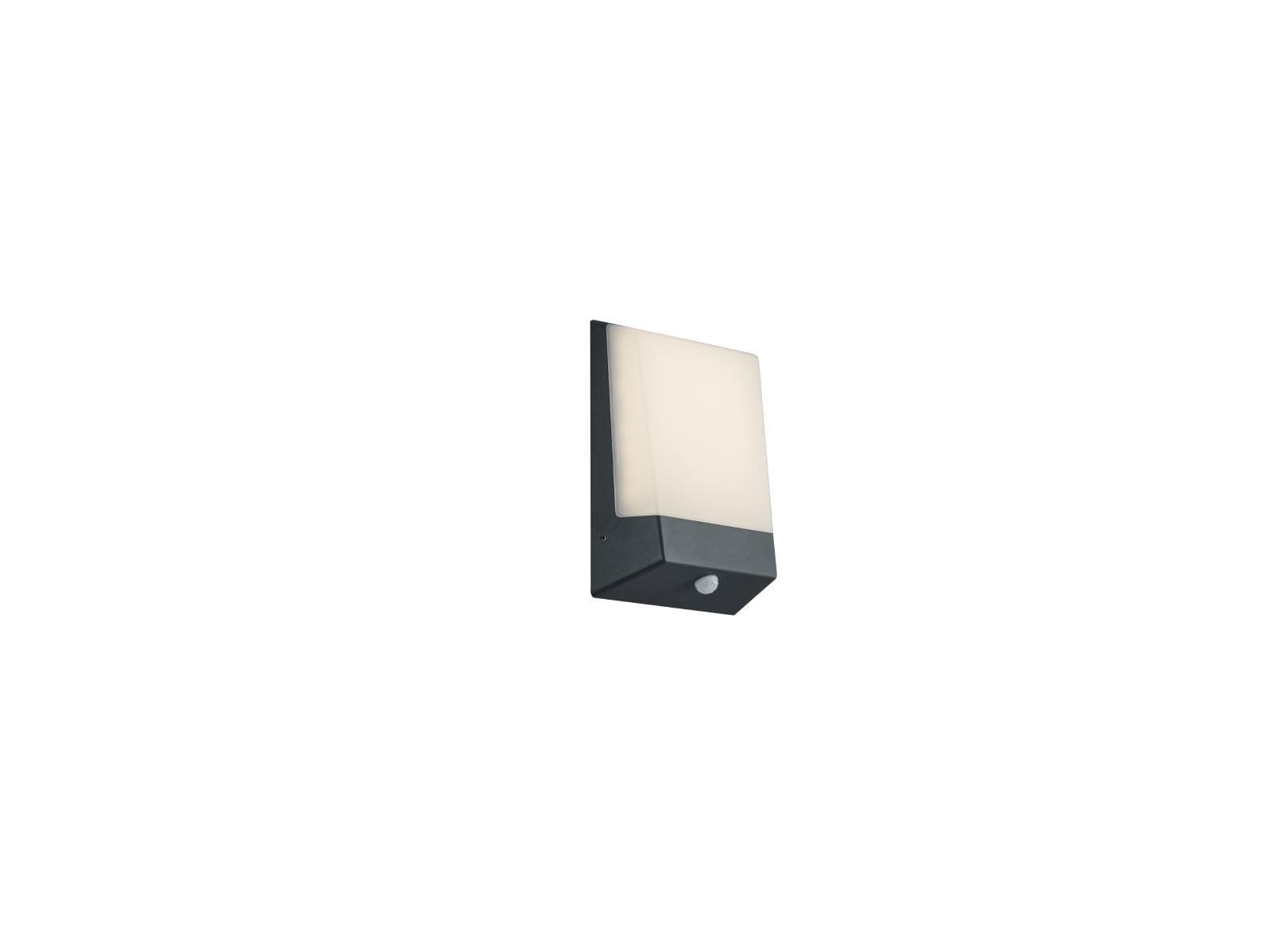 Trio Außenwandleuchte Kasai Weiß/Alu/Anthrazit max. 9 Watt