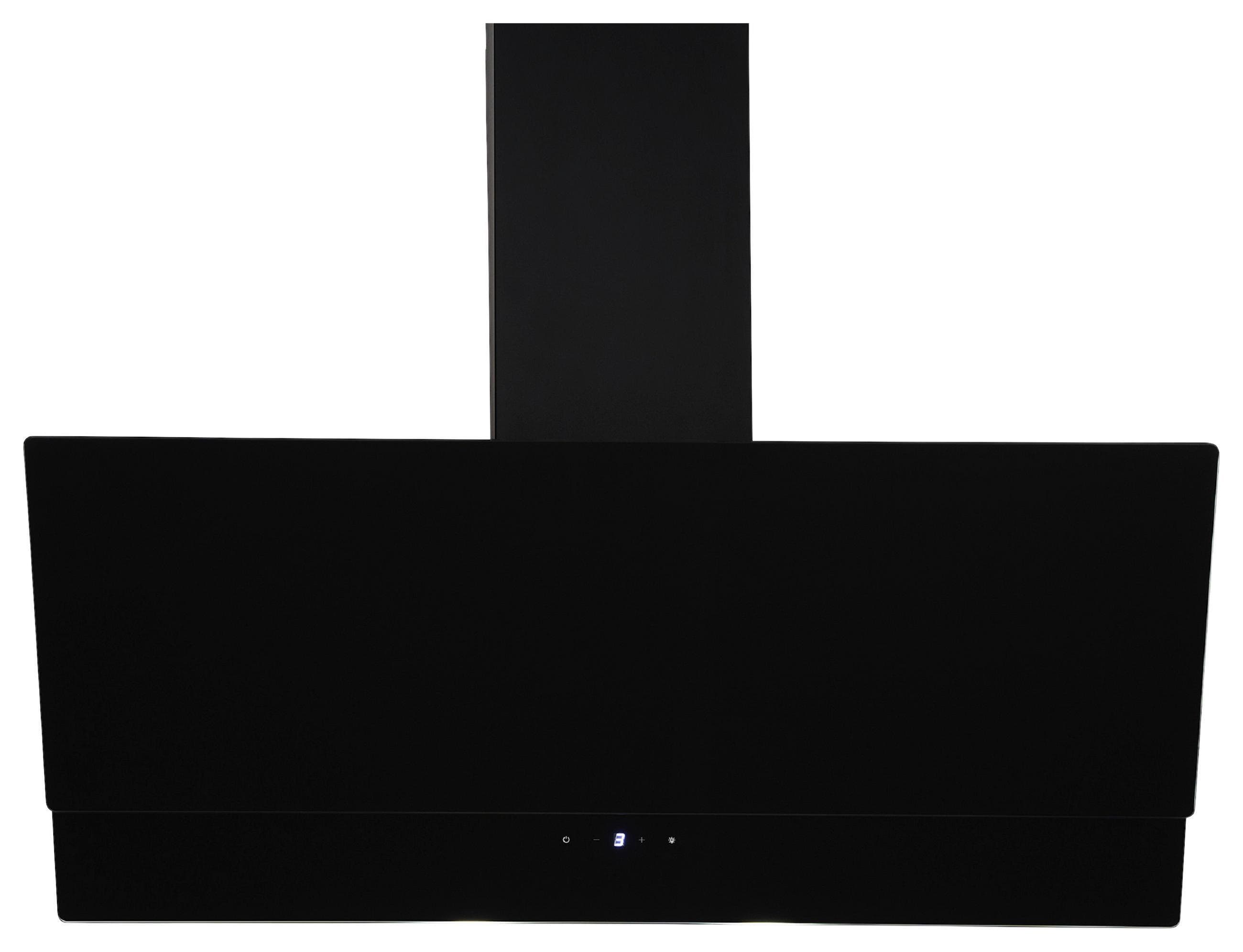 respekta CH 66038-90SAM Dunstabzugshaube 90 cm Schwarz
