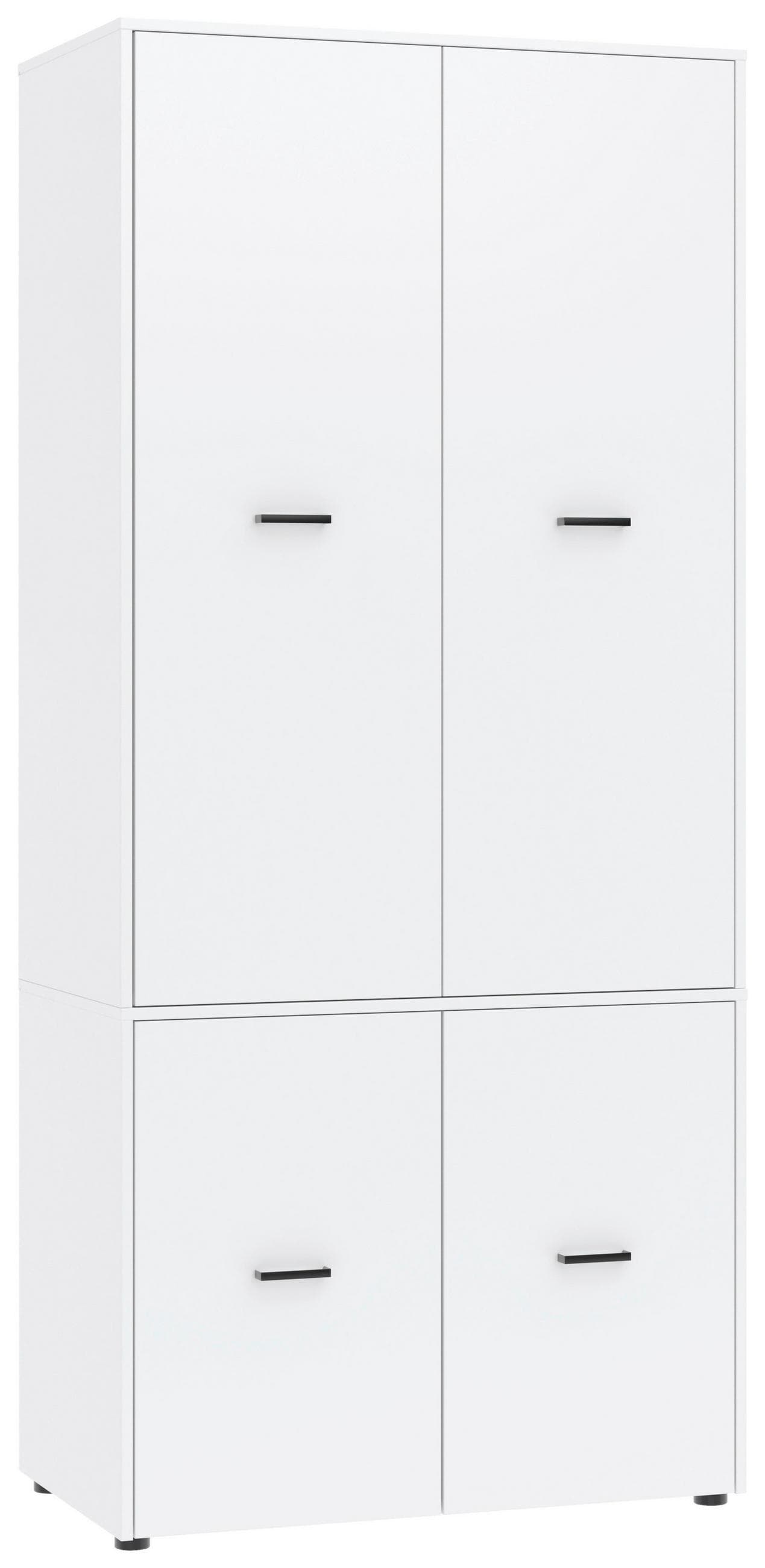 Kleiderschrank Kivo Weiß Mömax