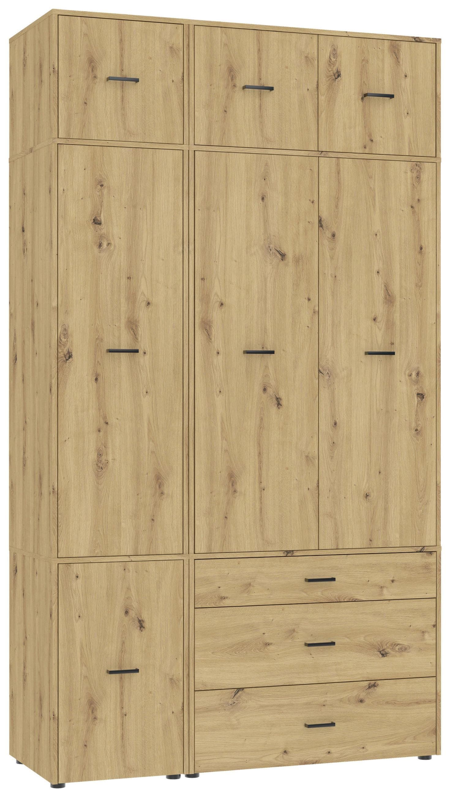 Kleiderschrank Kivo Eiche Artisan Mömax DE
